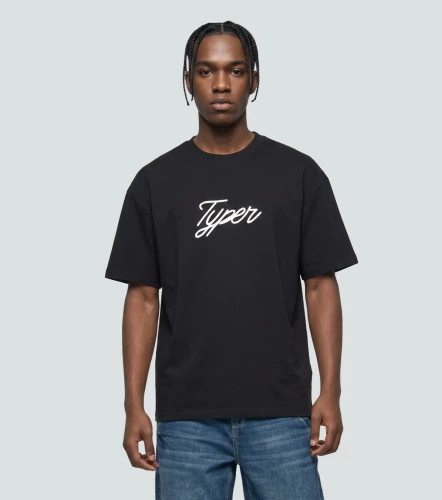 Lorenzo T Shirt Oversized Estampada TyperNG