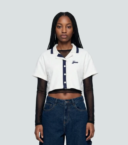 Mika Blusa Boxy Con Tejidos TyperAV
