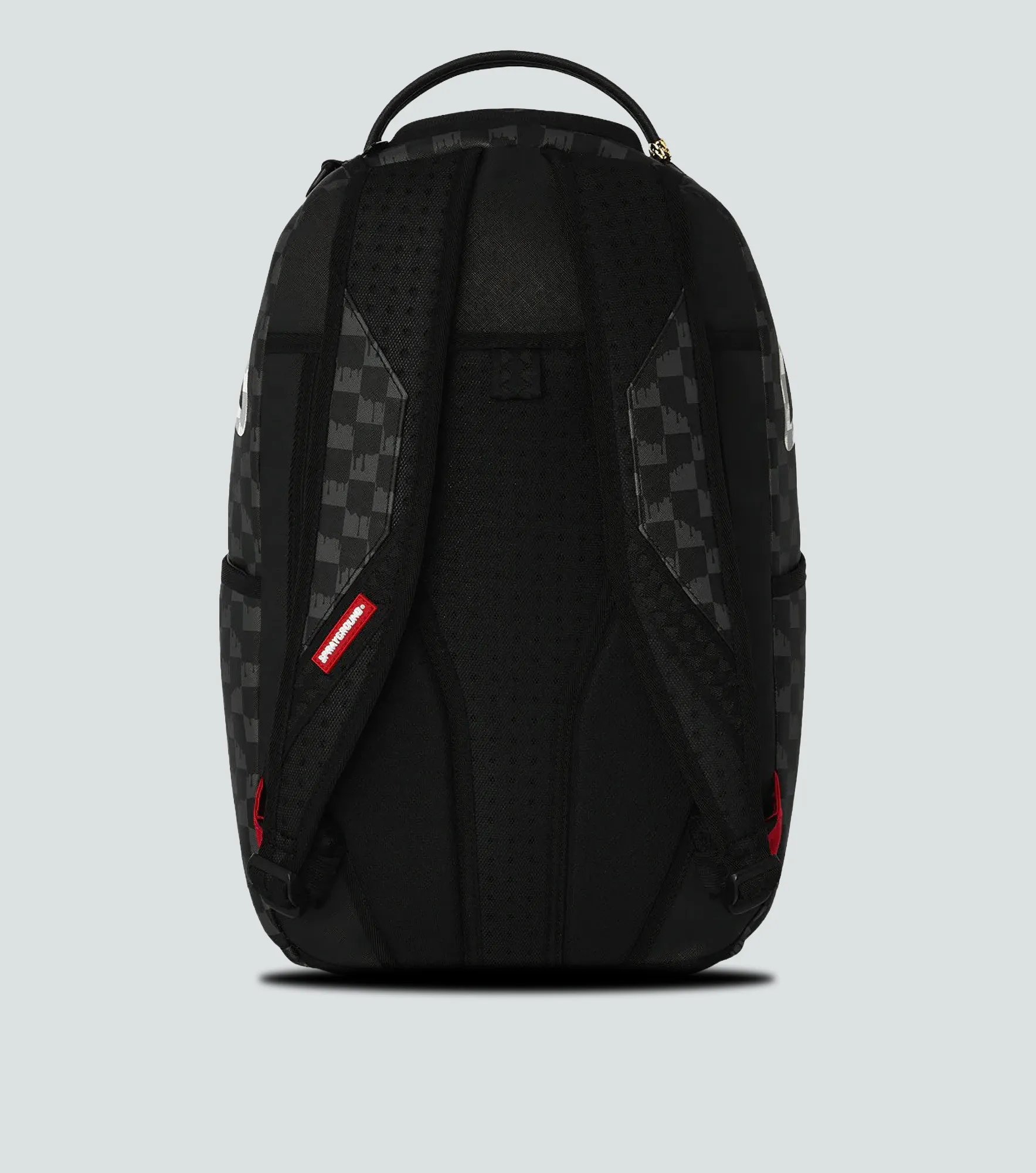 Morarl Sprayground Black And White Drip Check Shark 134410 NG
