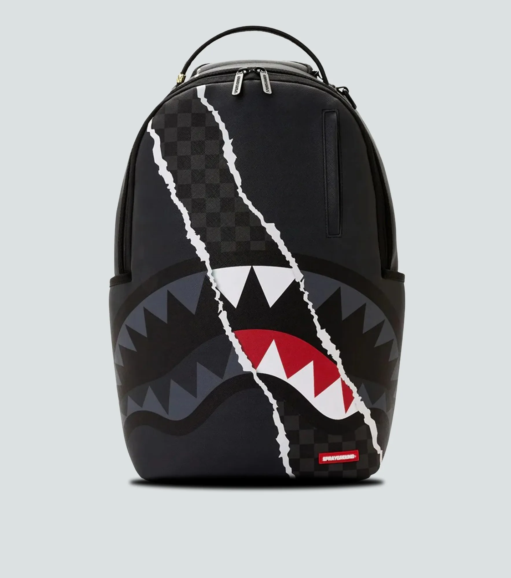 Morral Sprayground Center Rip Revealing Gray Check 134408 GR
