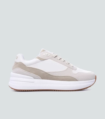 Nina Tenis Suela Alta Con Perforado En Punta UnserBG