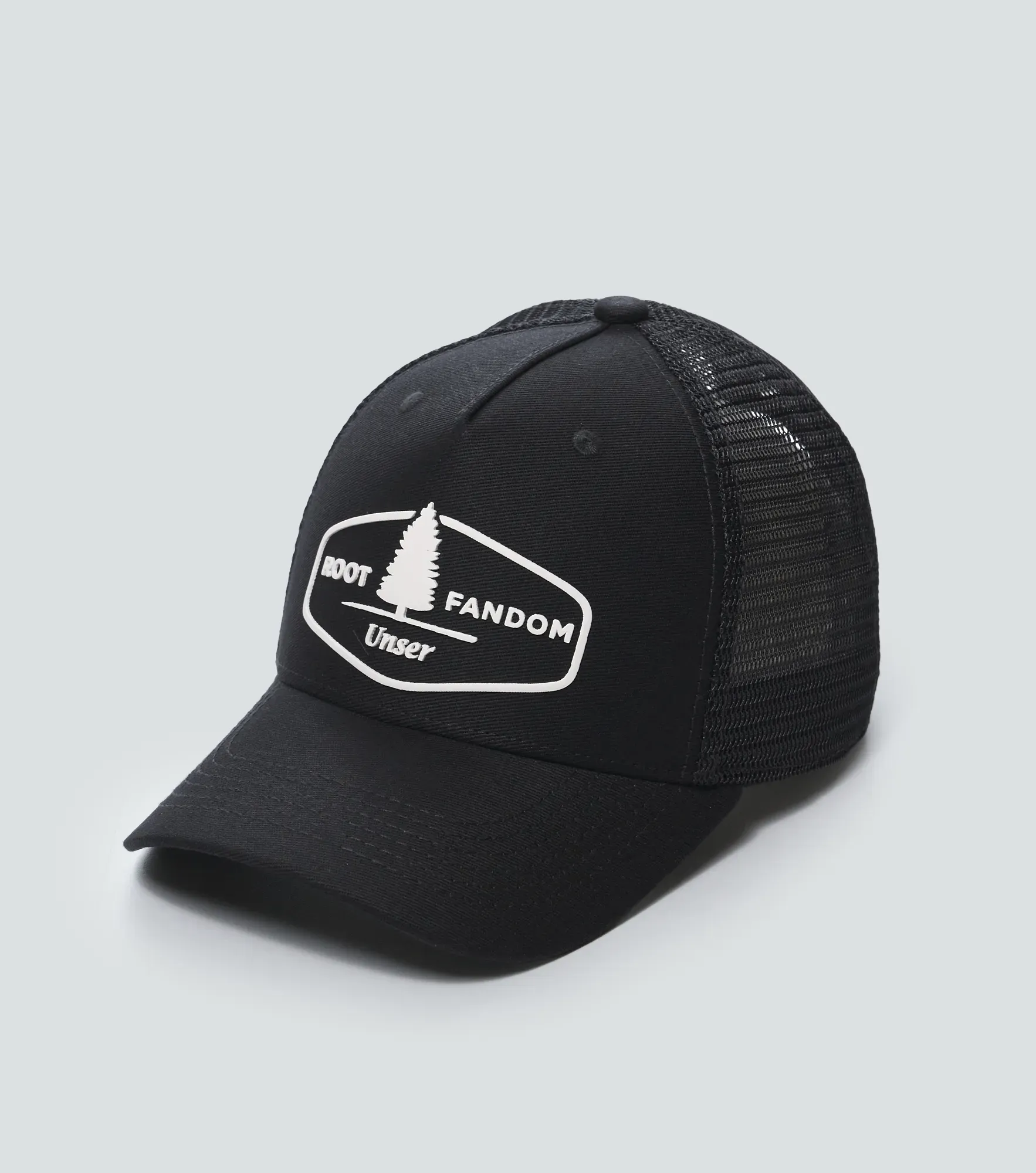 Oscar Gorra Unicolor Con Malla Y Estampado En Delantero Unser 837220 NG