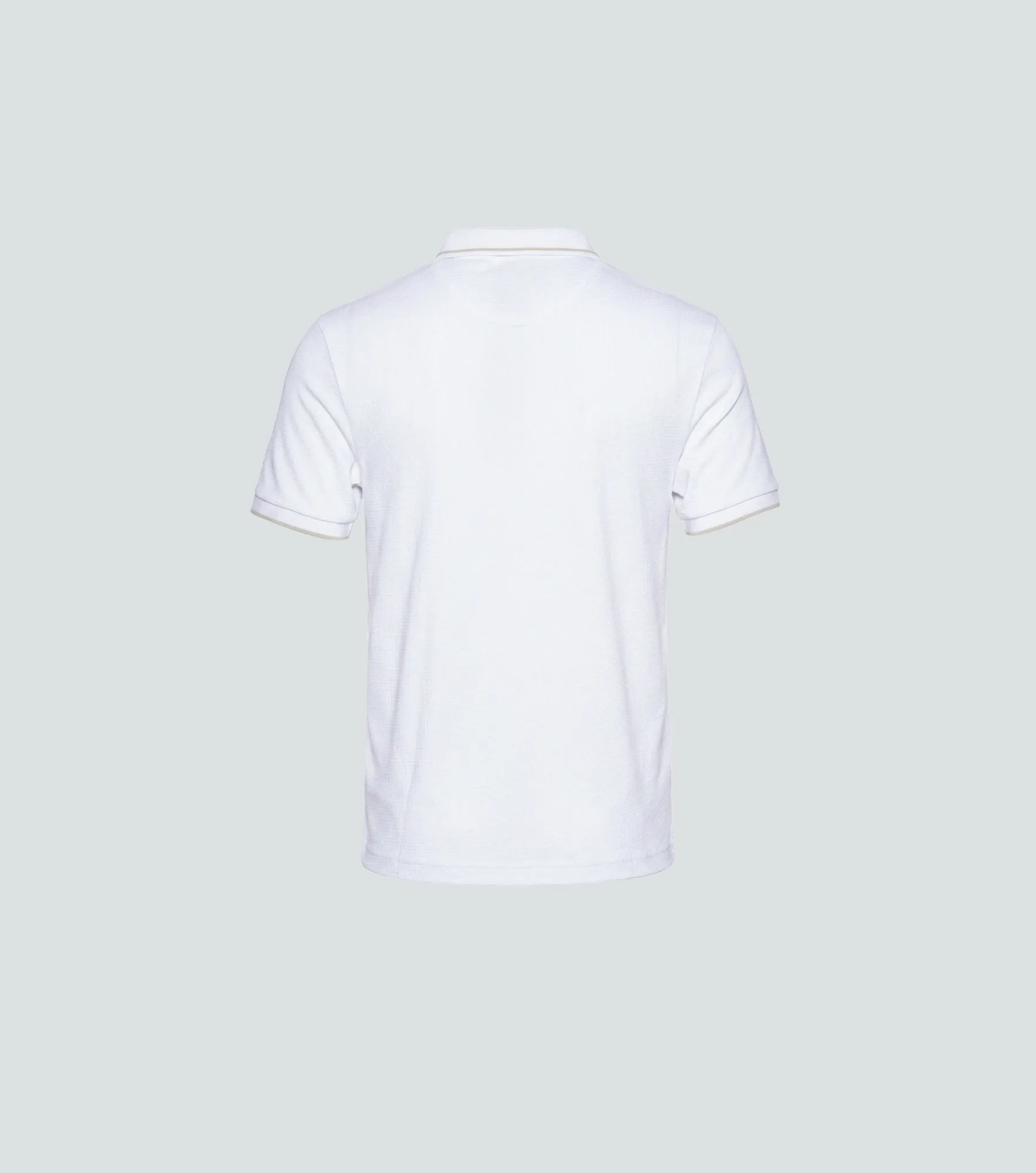 Polo Americanino Mc Slim Fit Cierre 134050 BL