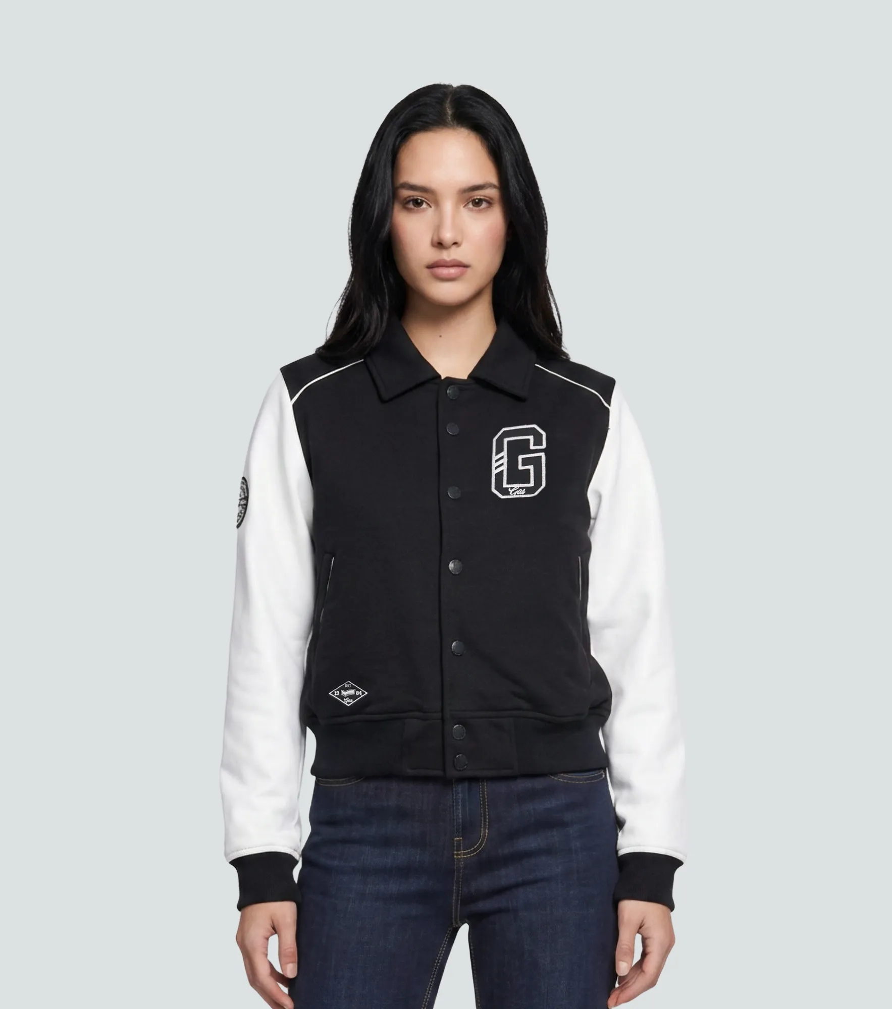 Vernazza Chaqueta Femenina Varsity Gas 837554 NG