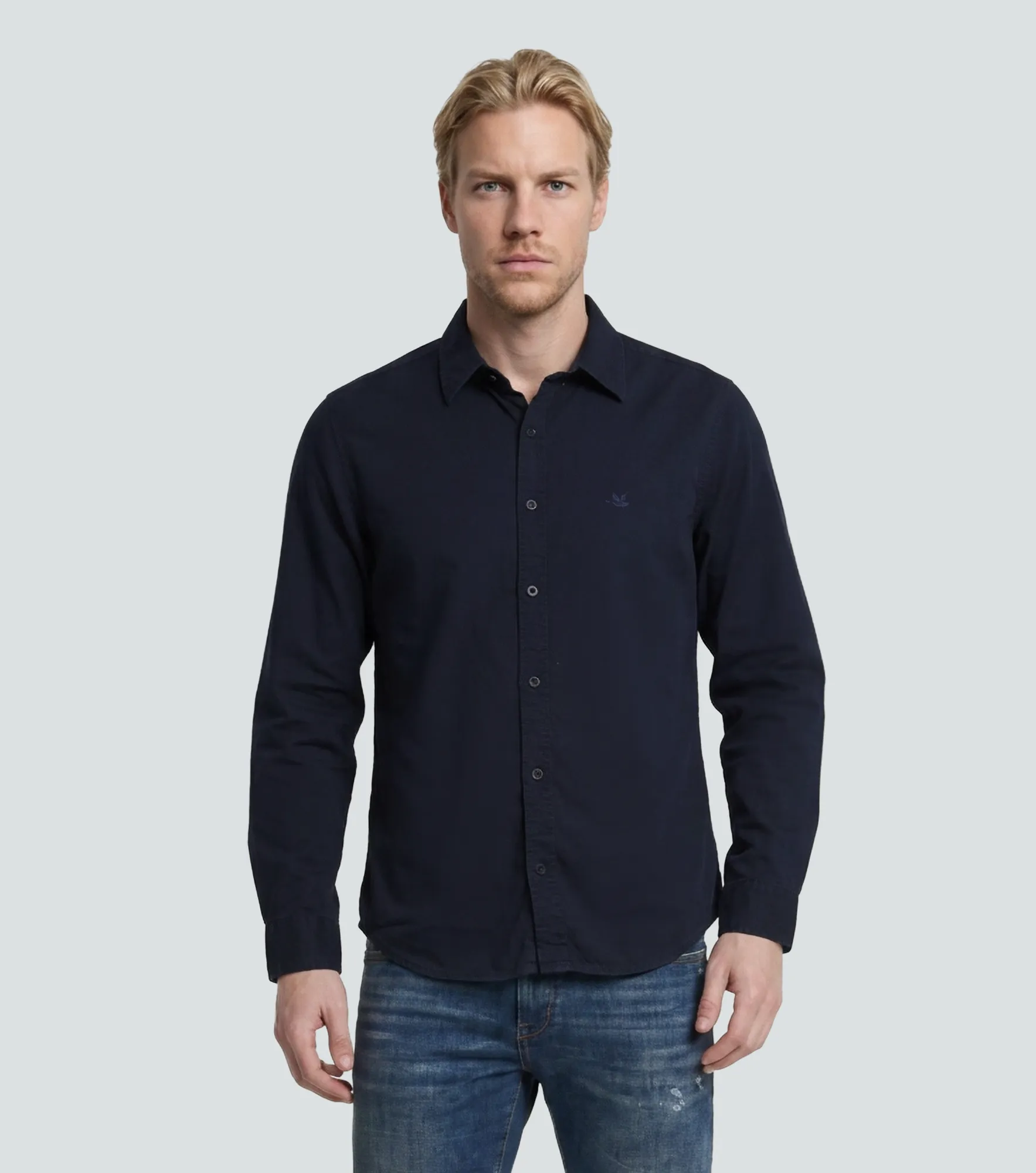 Camisa Chevignon Dyed Twill Shirt M L 134532 AZ