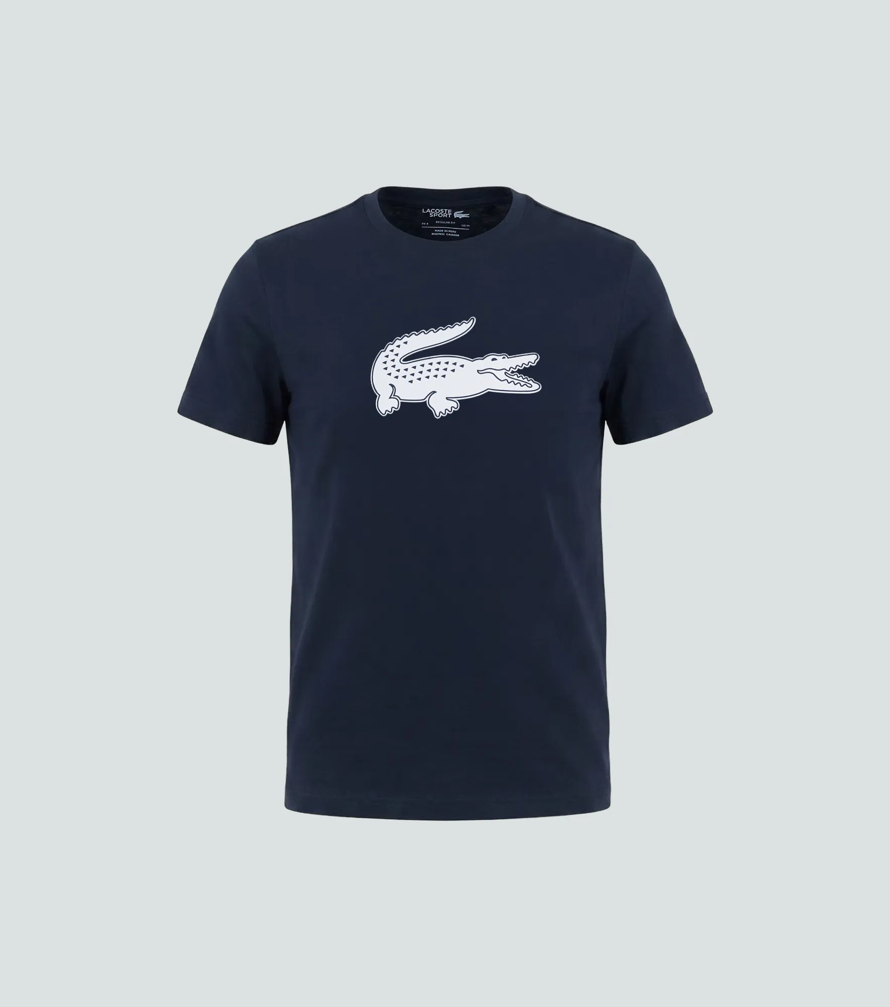 Camiseta Lacoste Ultra Dry Xxl Logo Sport 134553 AZ