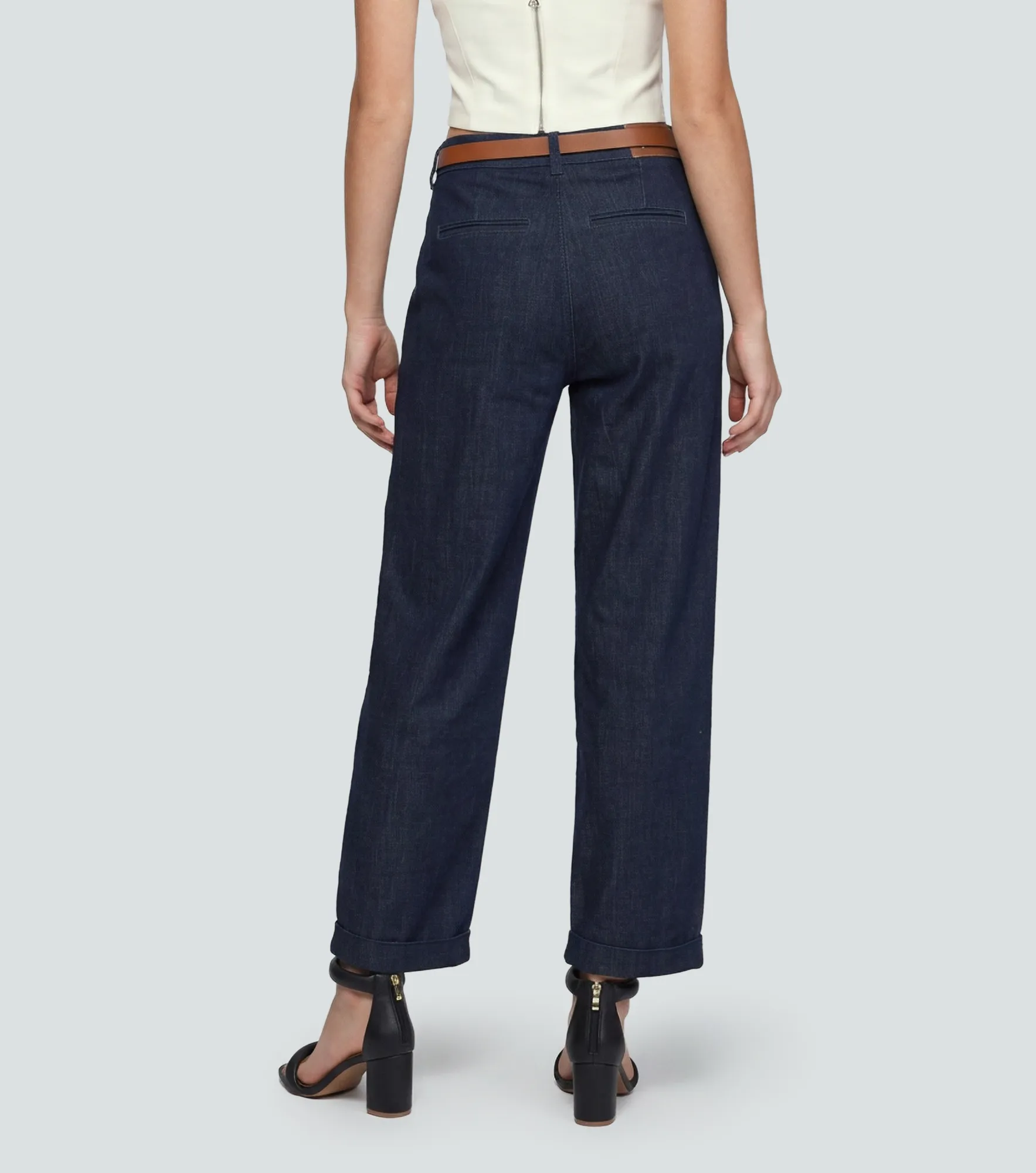 Barcelona Jean Para Mujer Con Proceso Selena Derek 838878 AZ