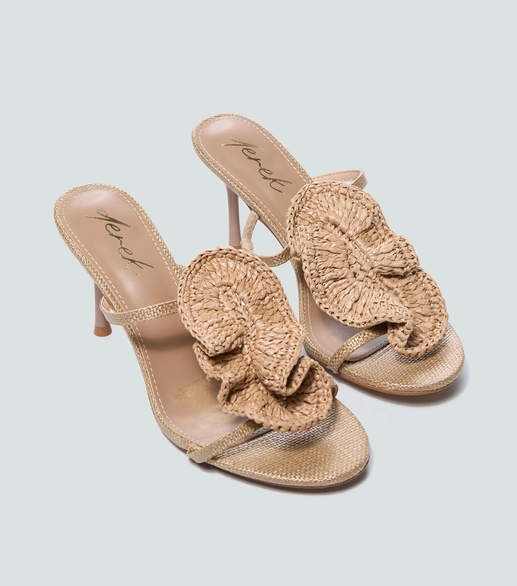 Sandalia Mule De Tacon Stiletto Derek 838250 BG