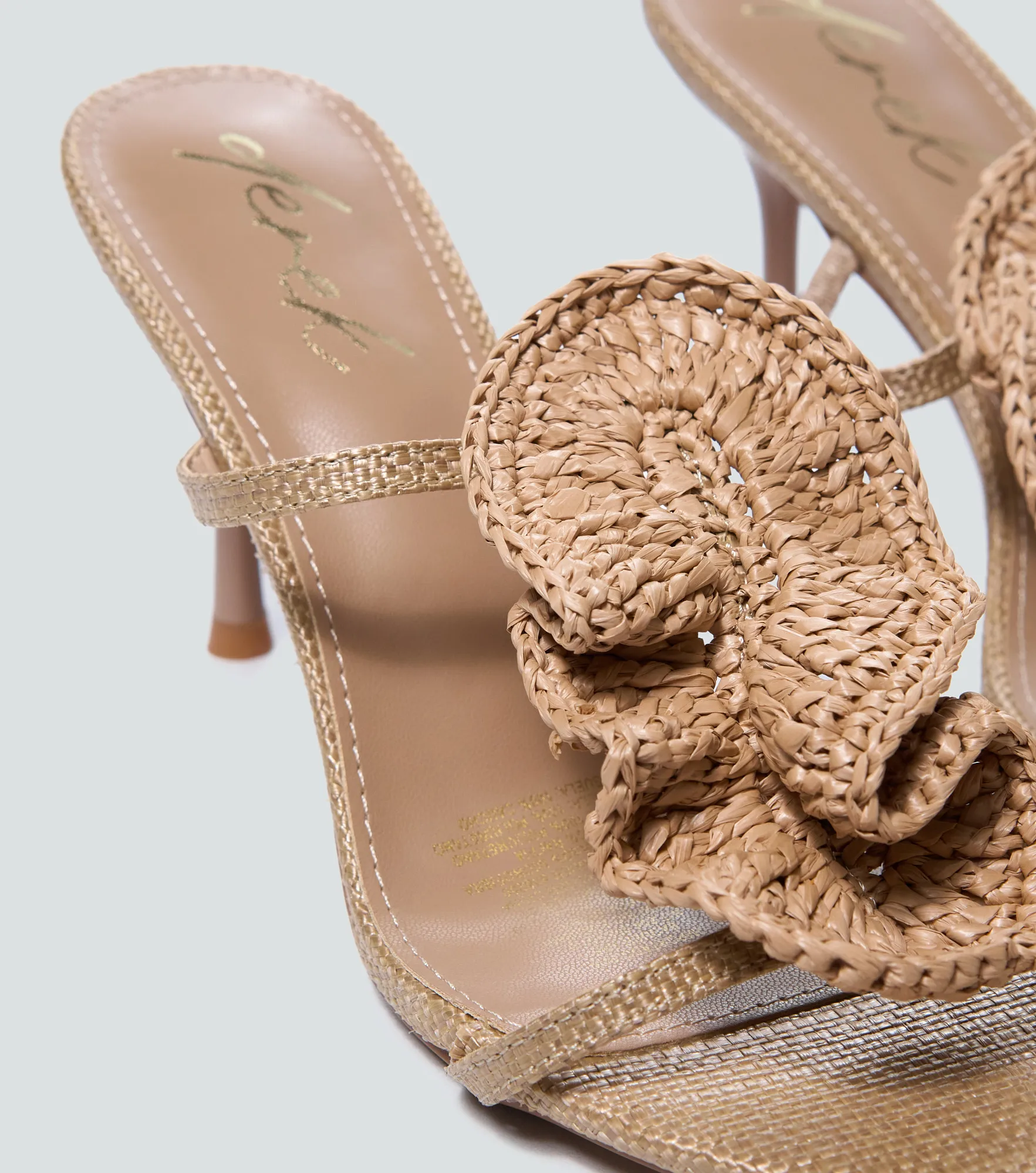 Sandalia Mule De Tacon Stiletto Derek 838250 BG