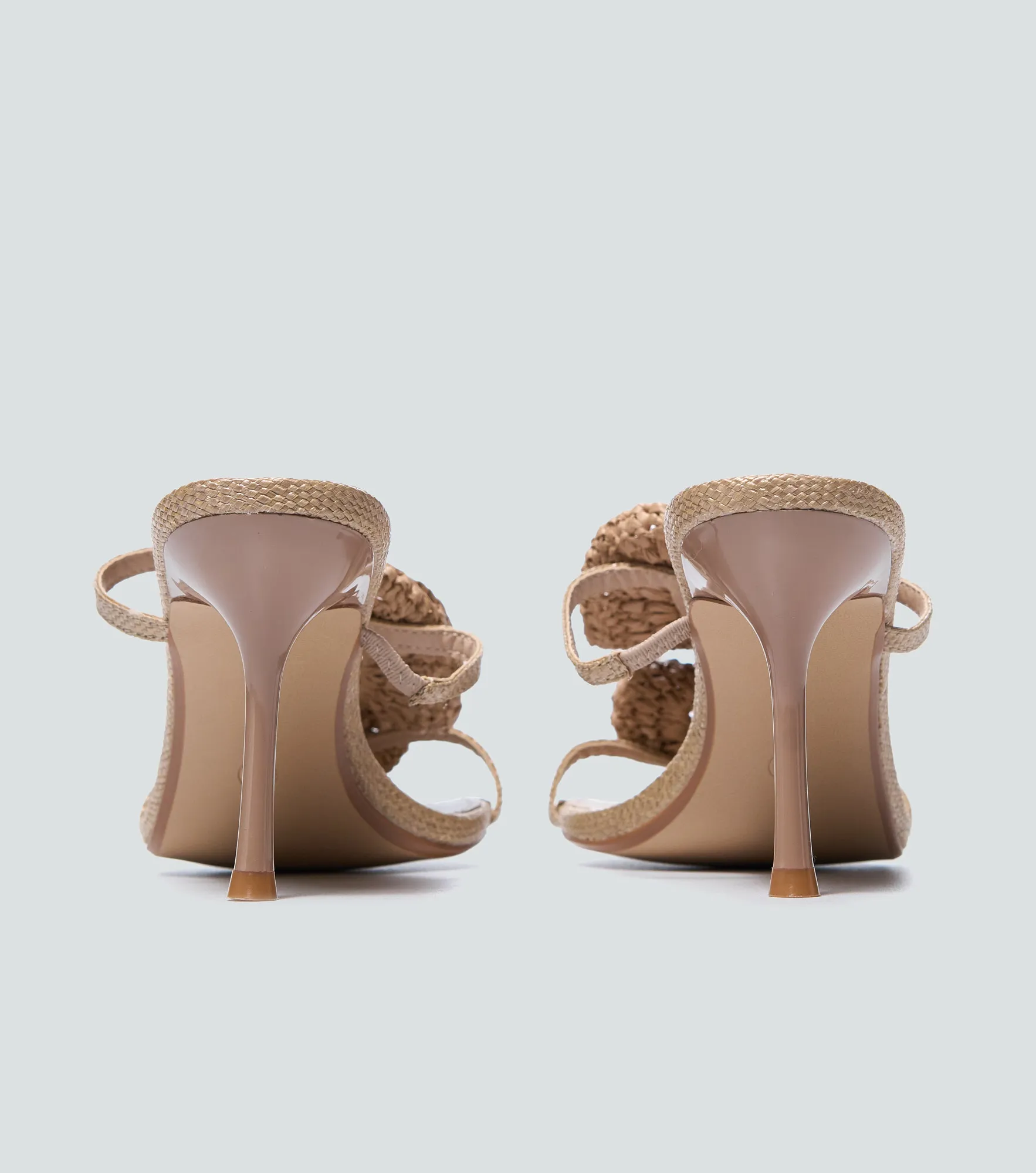 Sandalia Mule De Tacon Stiletto Derek 838250 BG