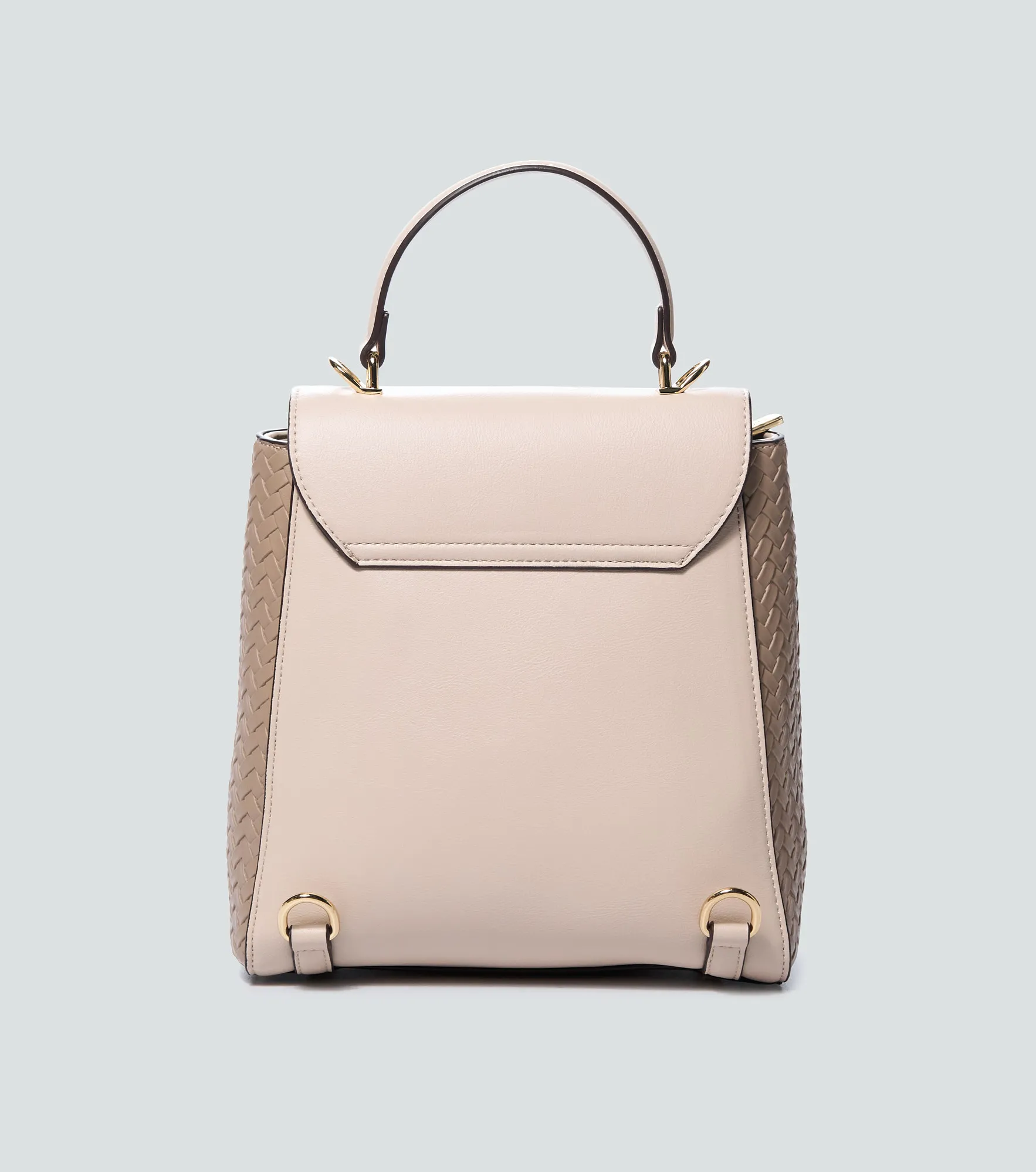 Bolso Mini Bandolera Vertical Con Asa Superior Derek 838270 BG