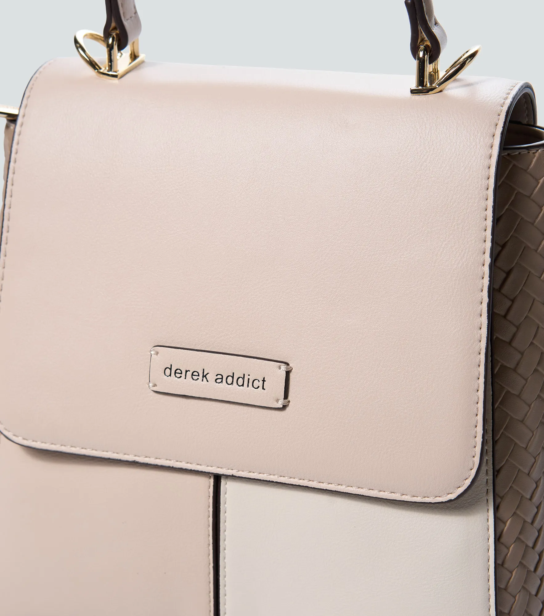 Bolso Mini Bandolera Vertical Con Asa Superior Derek 838270 BG