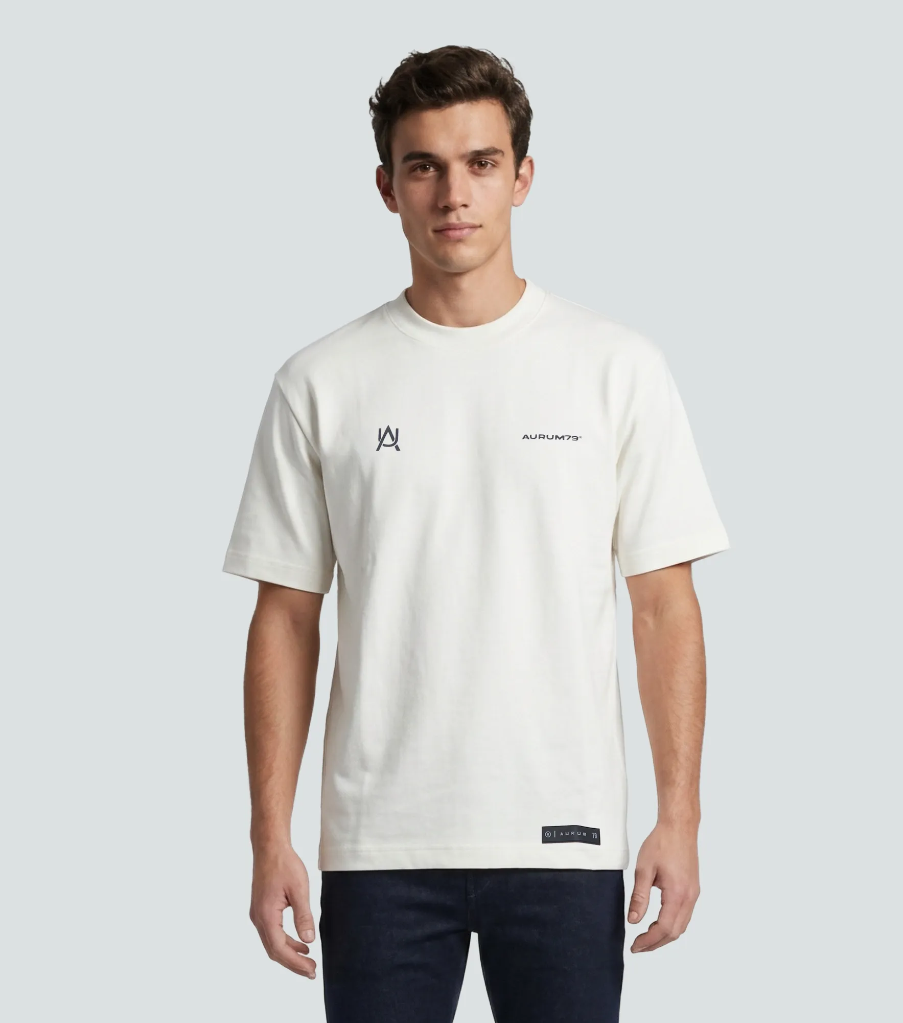 Iced Star Oversized T Shirt Aurum 79 134631 BL