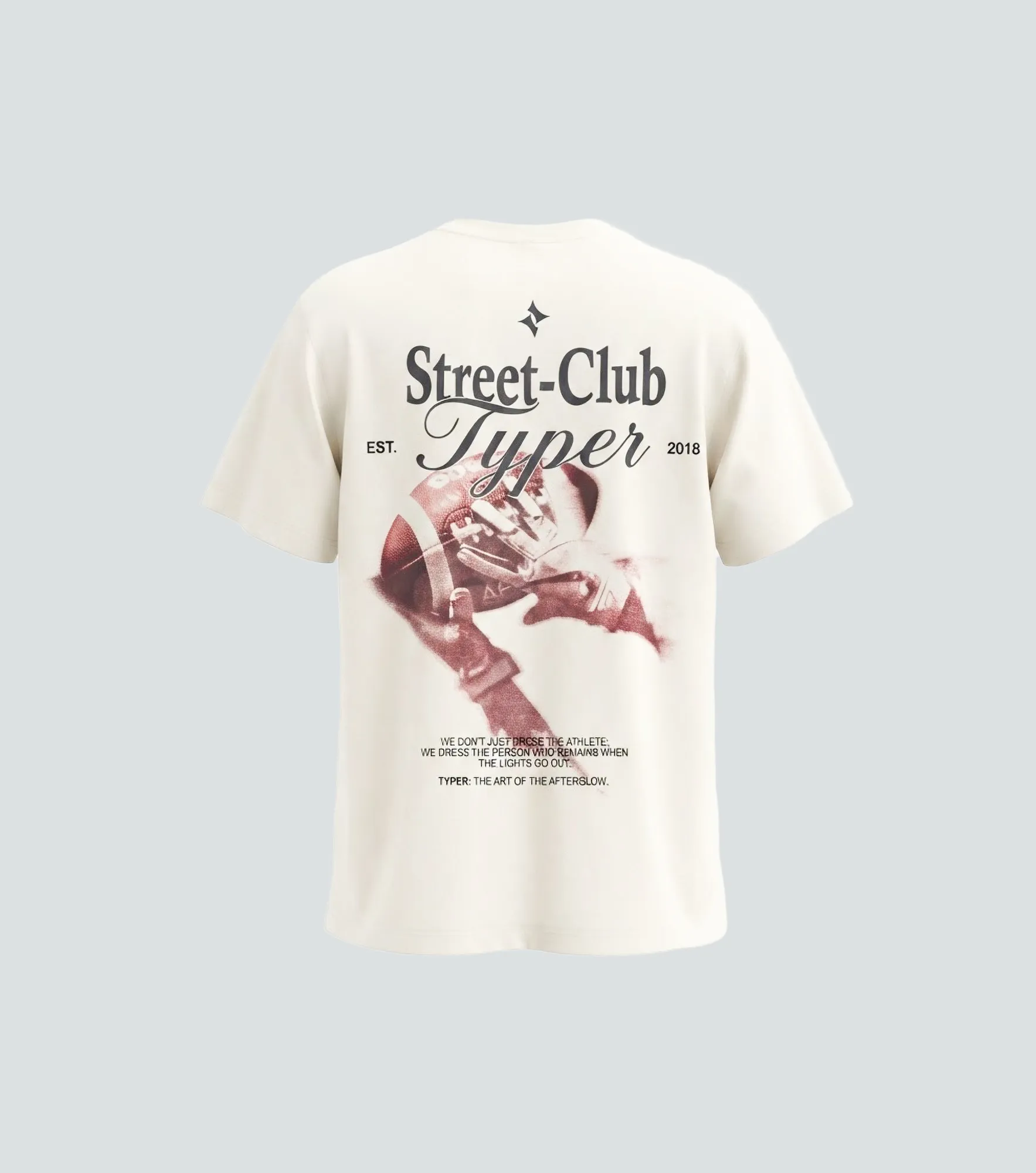 Ian T Shirt Oversize Con Estampado Typer 838755 BH