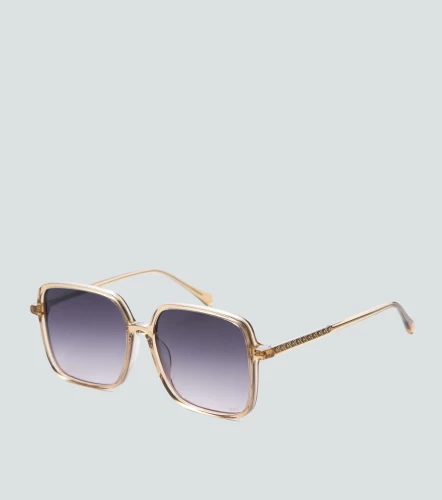 Gafas De Sol Cuadradas En Tono Ambar DerekML