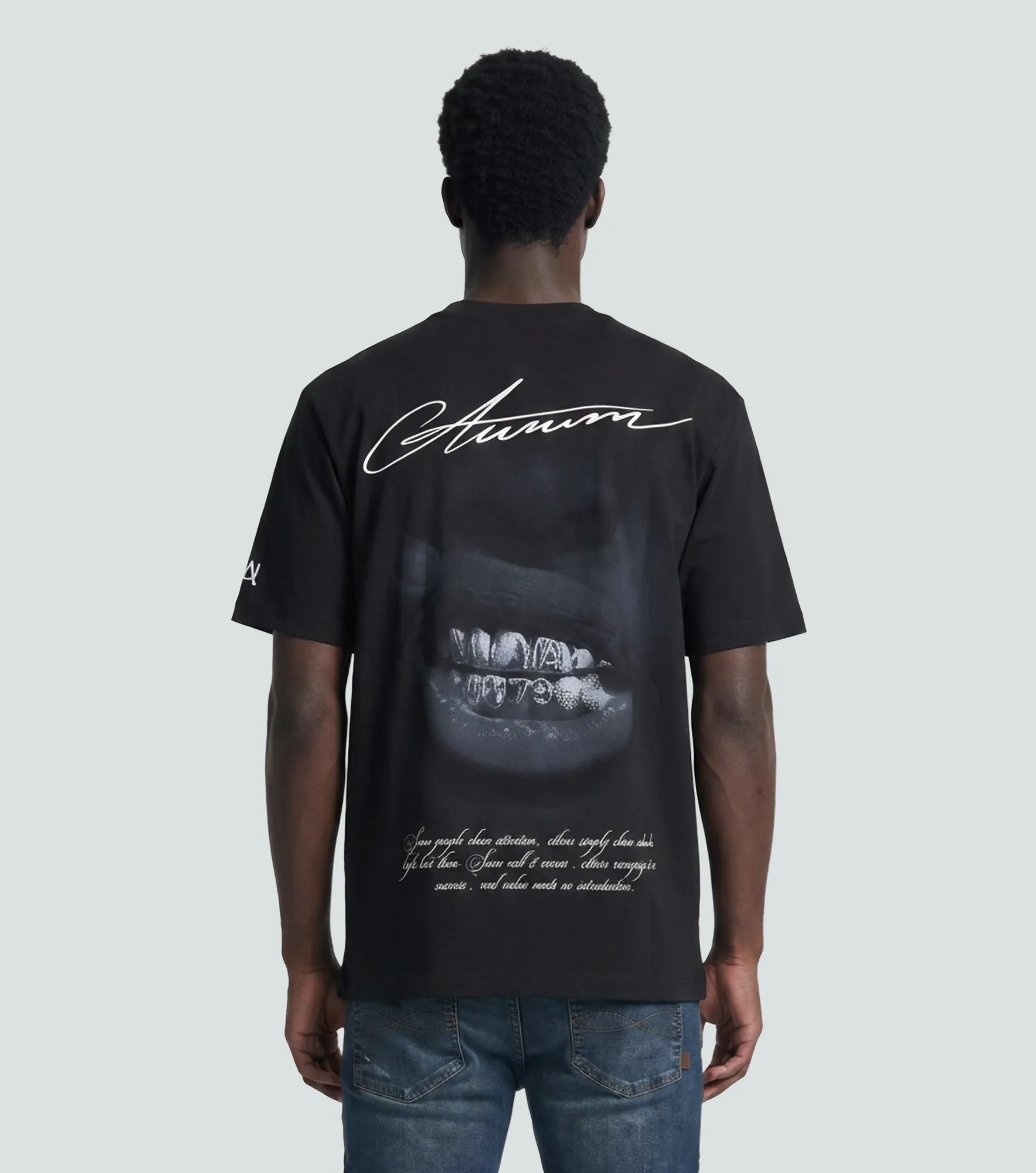 Grillz Teeth Aurum 79 Oversized T Shirt 134627 NG