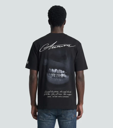 Grillz Teeth Aurum 79 Oversized T ShirtNG