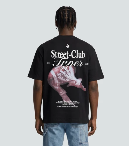 Ian T Shirt Oversize Con Estampado TyperNG