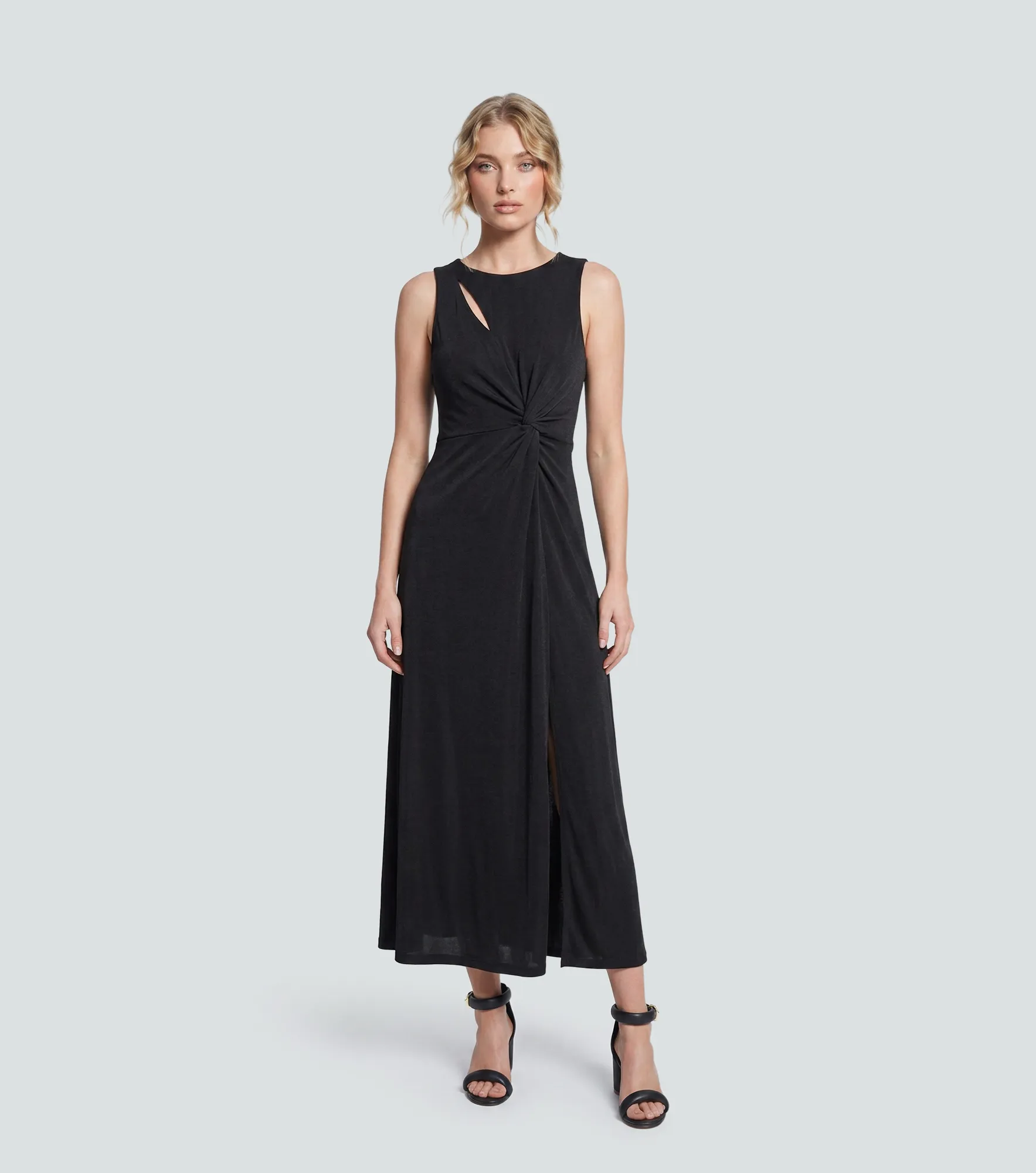 Vestido Para Mujer Manga Siza Unicolor Alicia Derek 839475 NG