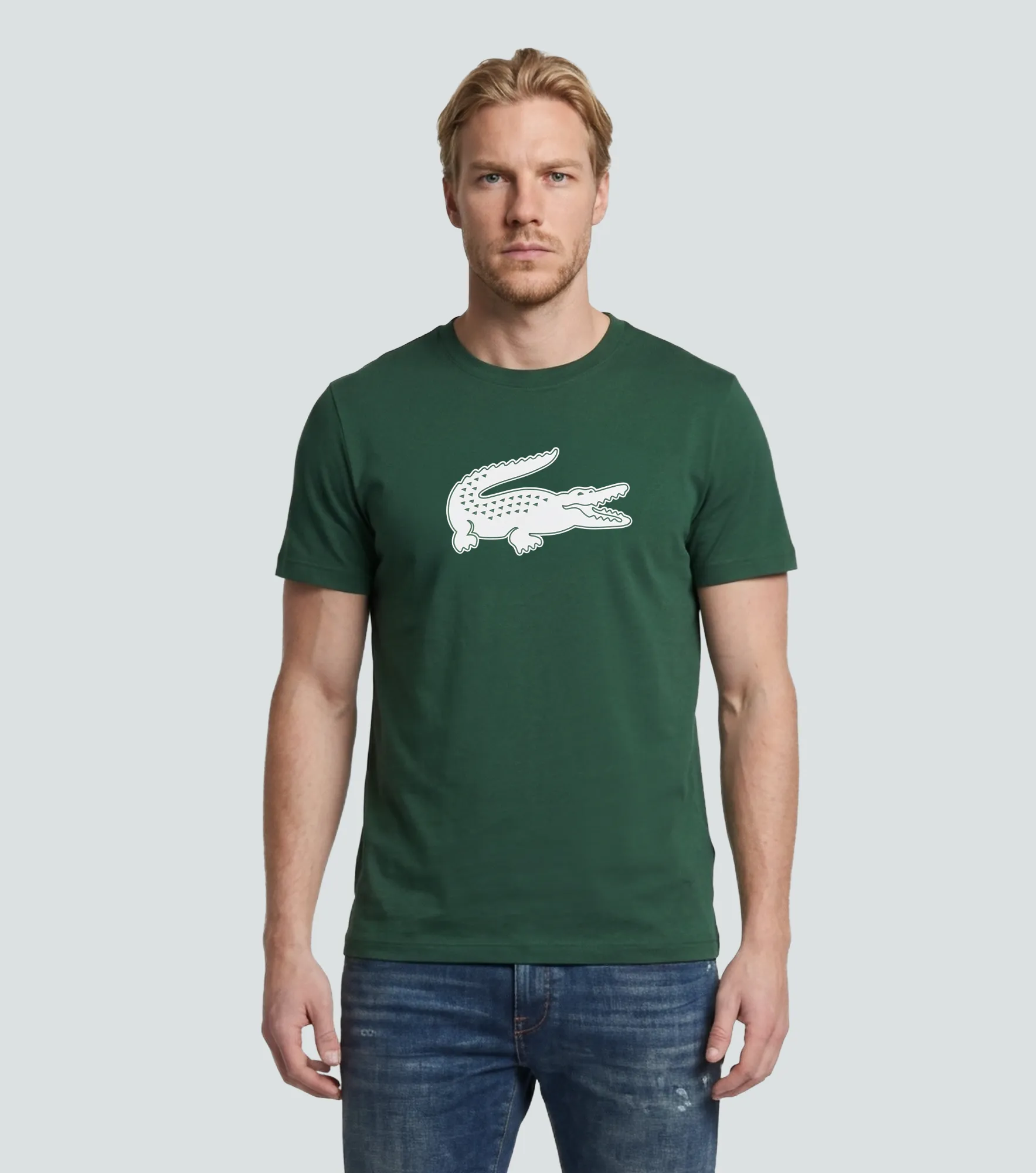 Camiseta Lacoste Ultra Dry Xxl Logo Sport Lacoste 134552 VD