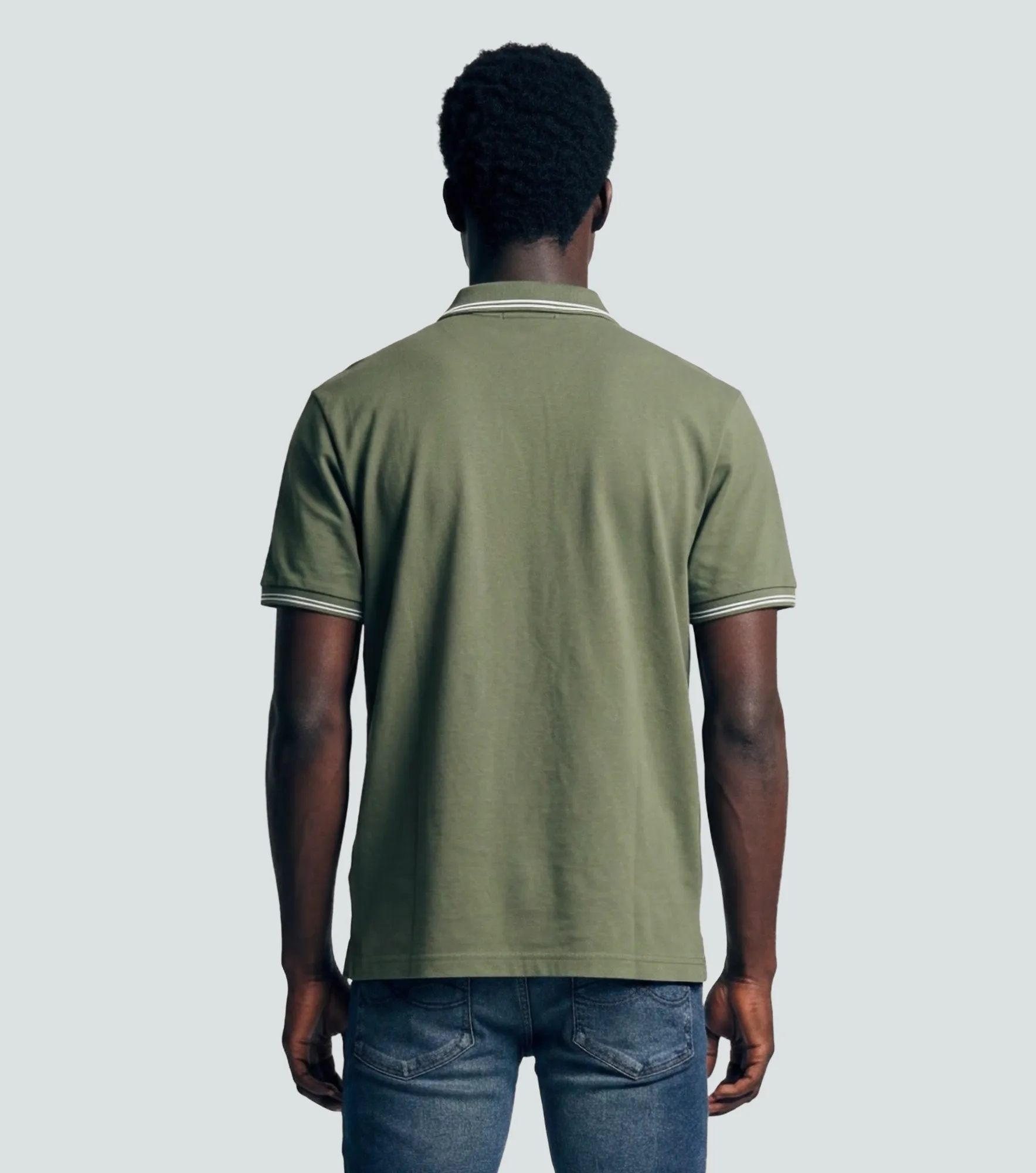 Polo Americanino Mc Slim Cuello Moda 134559 VD