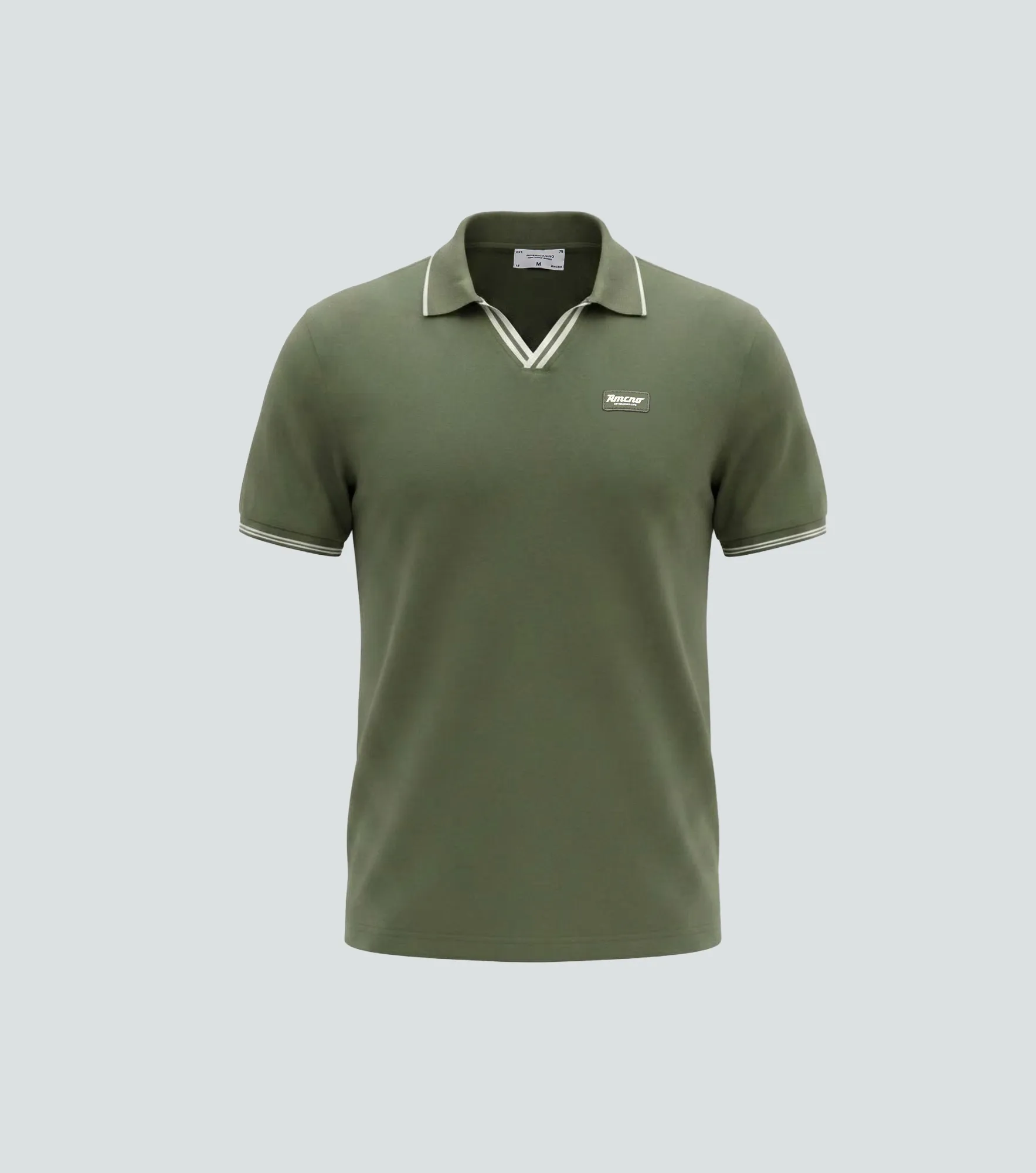 Polo Americanino Mc Slim Cuello Moda 134559 VD