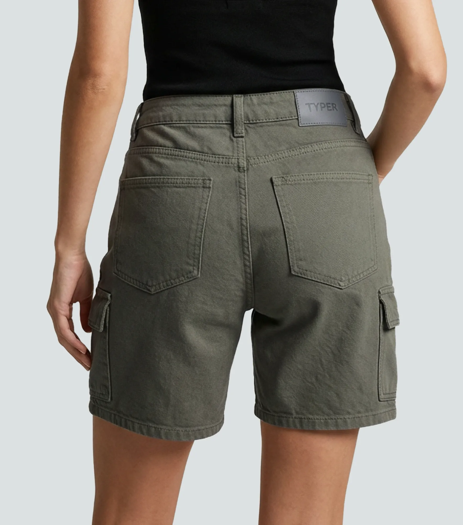Libia Short Relaxed Con Bolsillos Cargo Typer 838763 VD