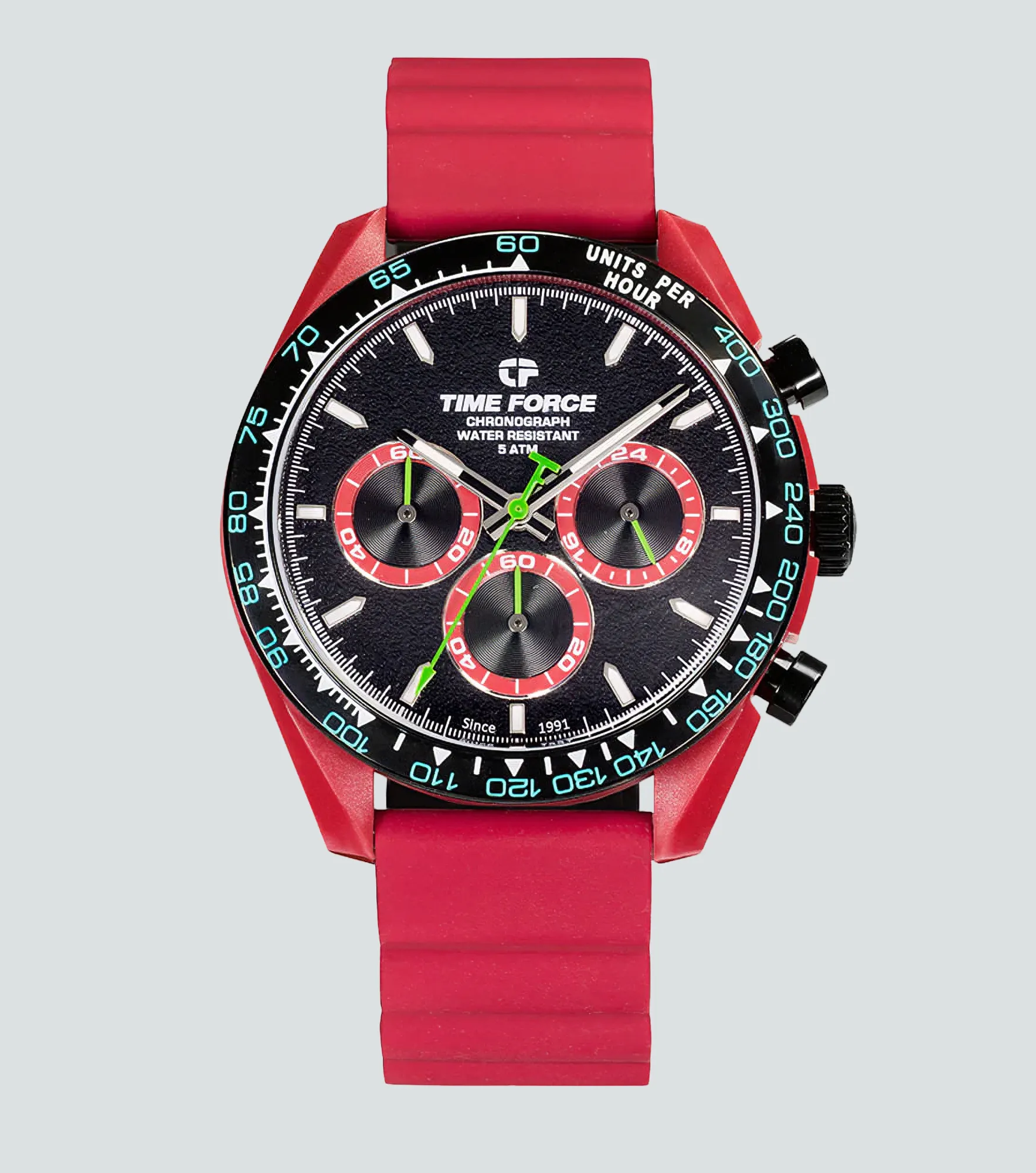 Reloj Time Force Coolwake Controlado Correa 134658 RJ