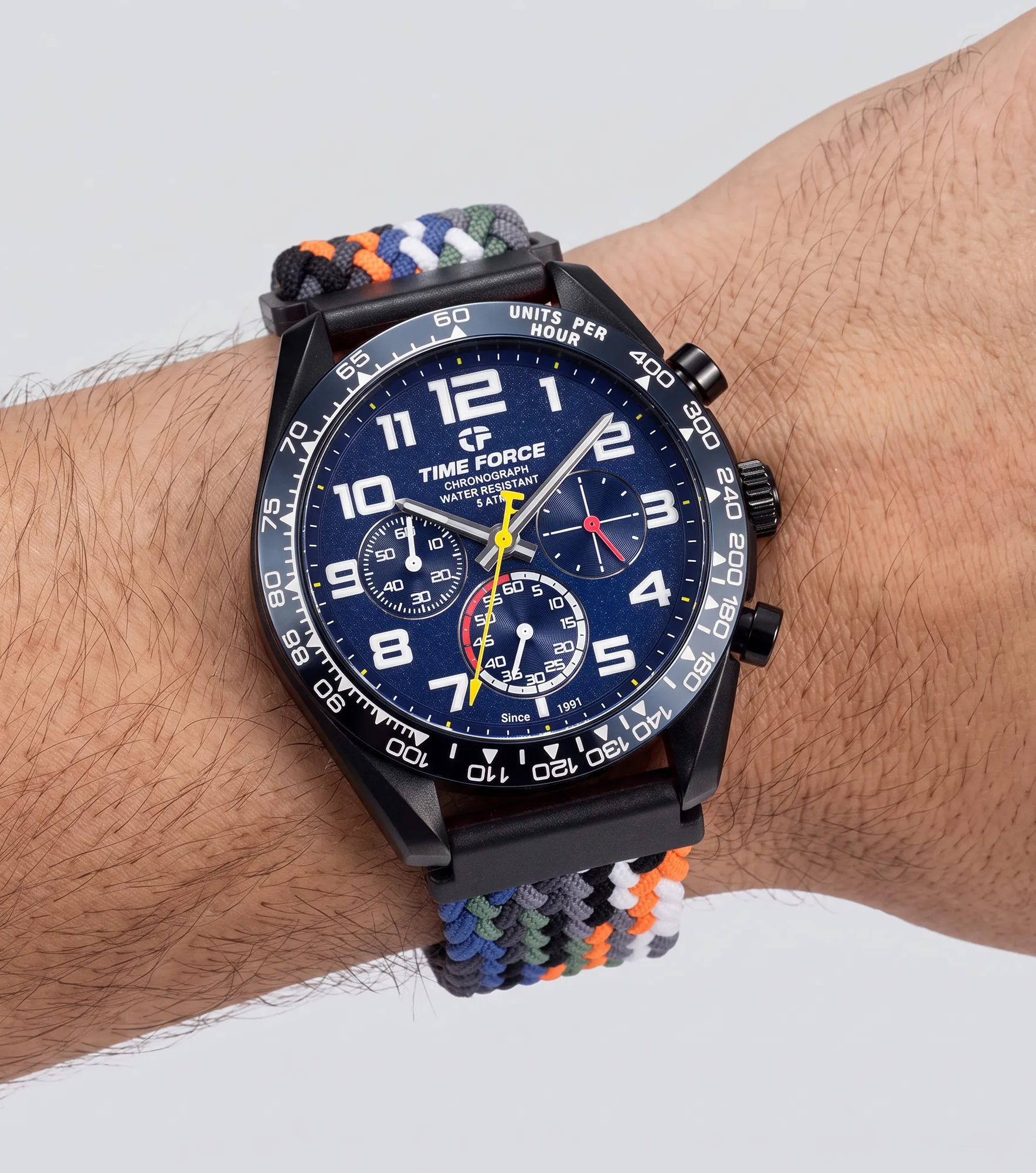 Reloj Time Force Coolwake Controlado Correa 134660 AZ