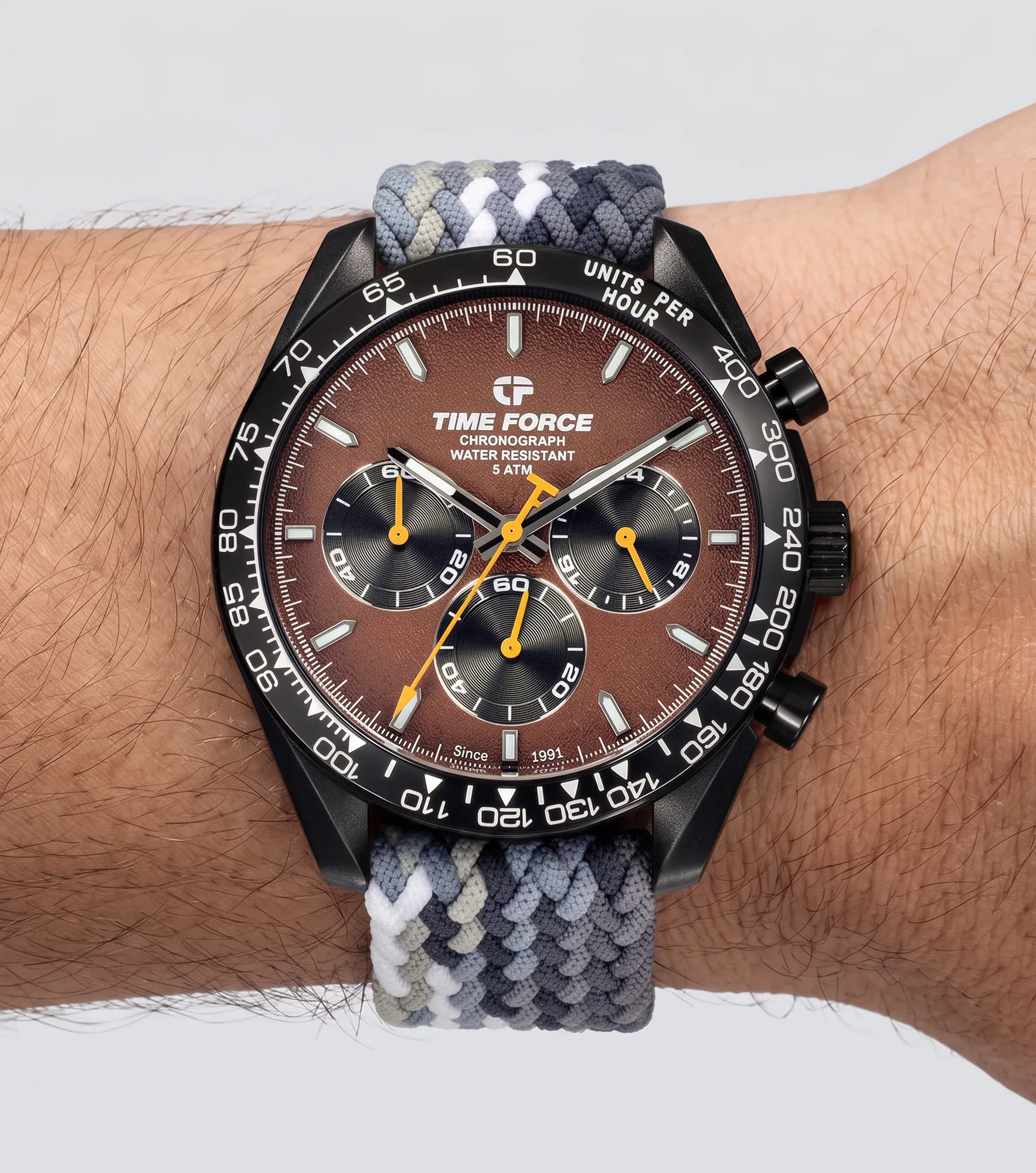 Reloj Time Force Coolwake Controlado Correa 134661 NG