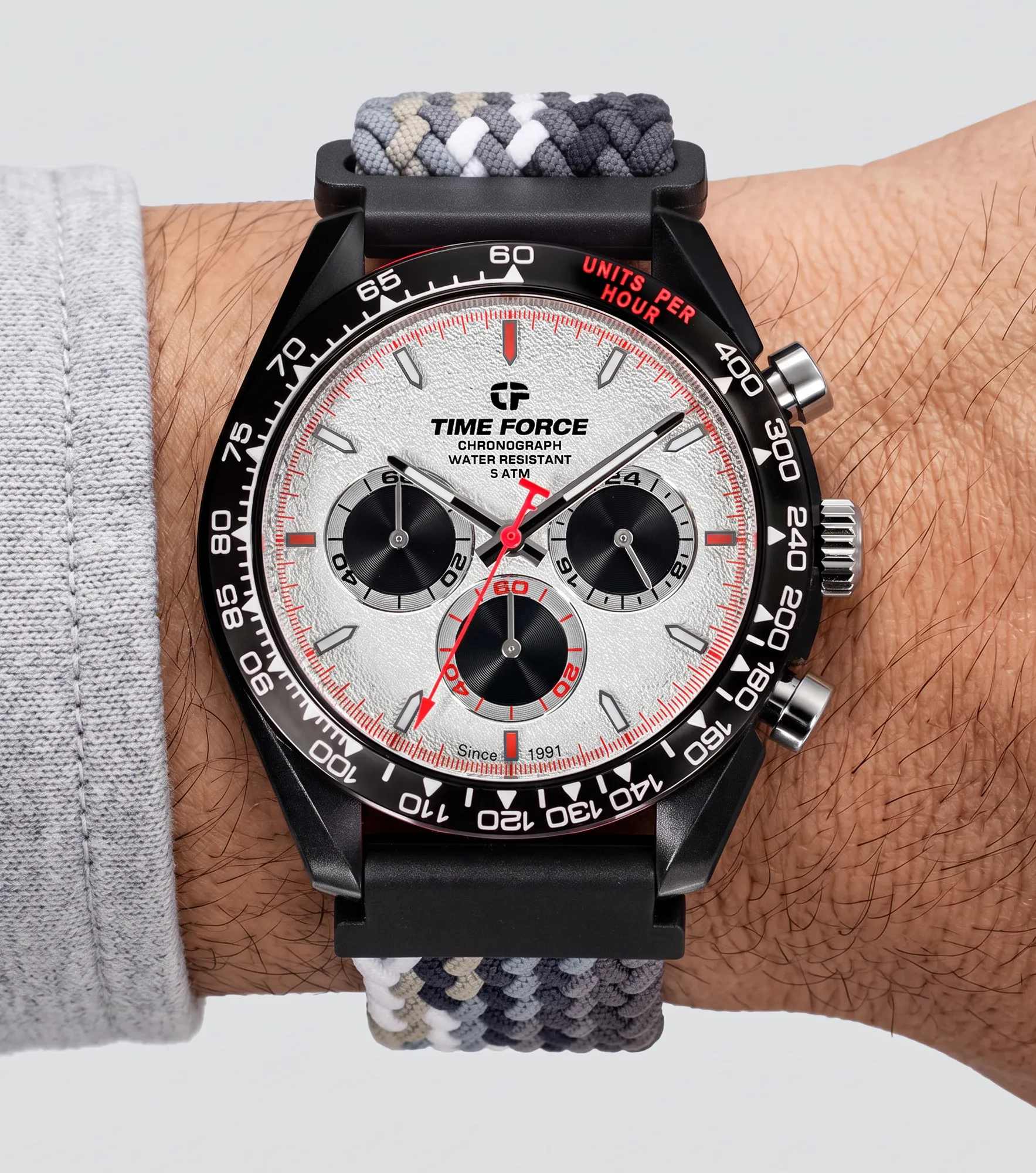 Reloj Time Force Coolwake Controlado Correa 134662 GR
