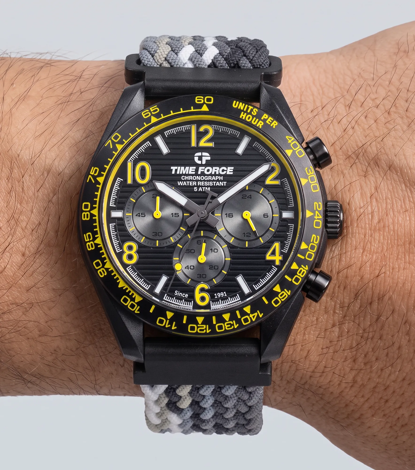 Reloj Time Force Coolwake Controlado Correa 134663 NG