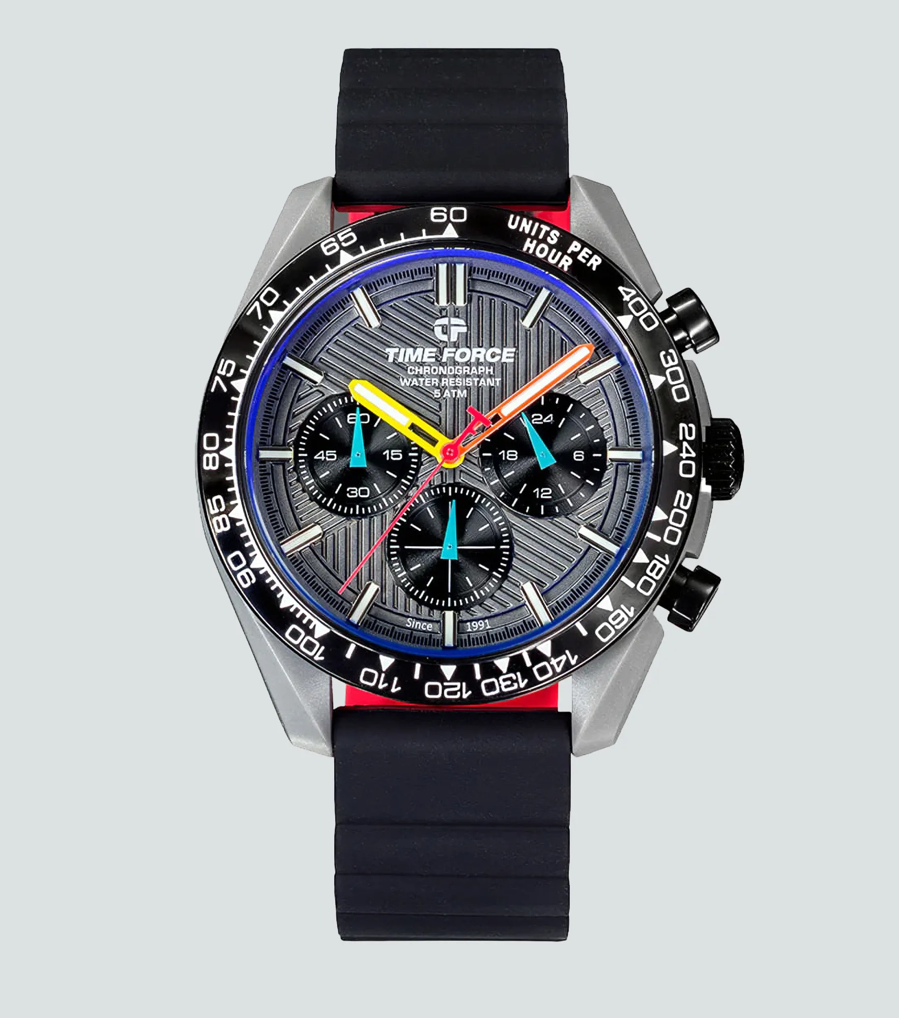 Reloj Time Force Coolwake Controlado Correa 134664 NG