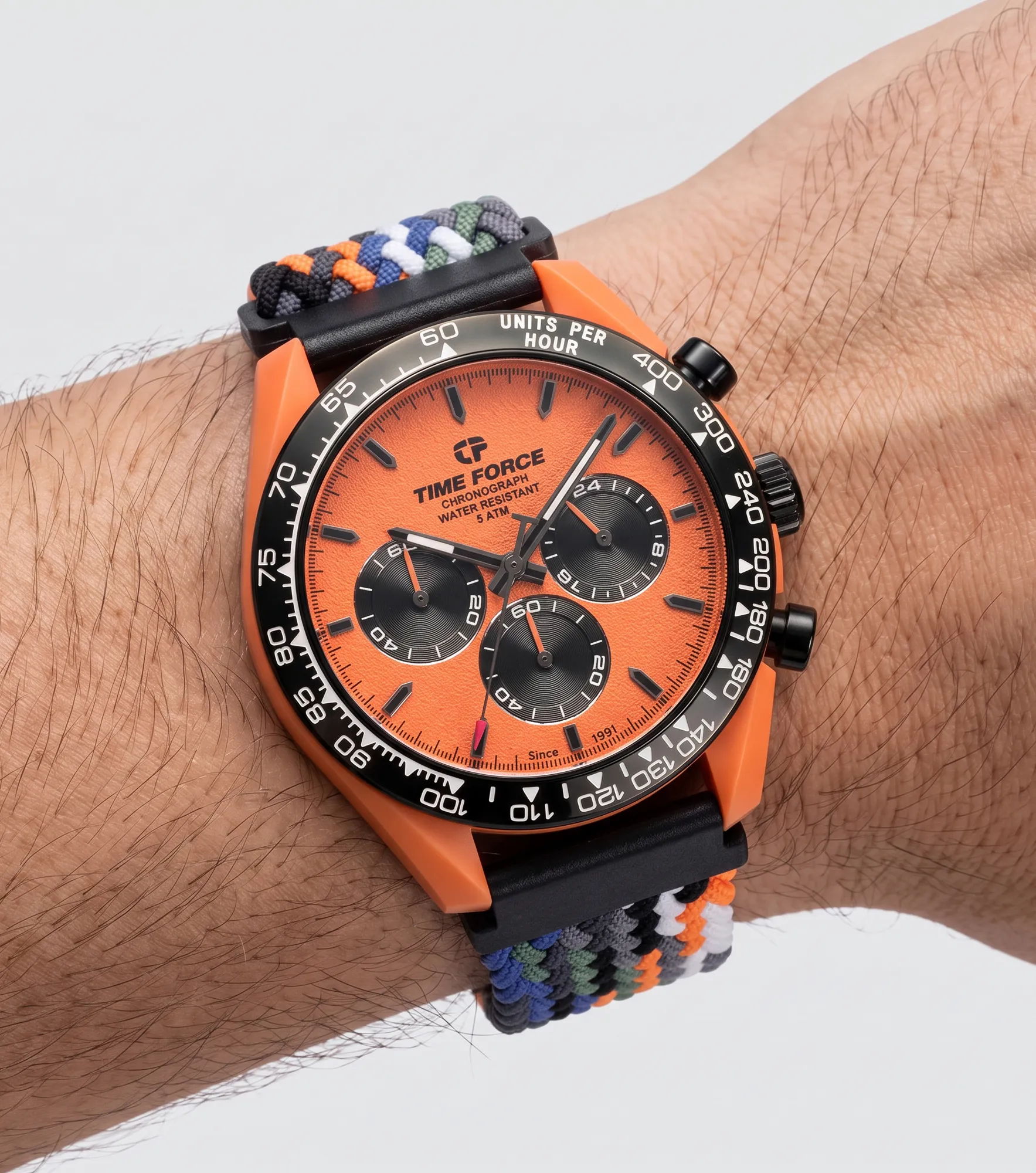 Reloj Time Force Coolwake Controlado Correa 134665 NJ