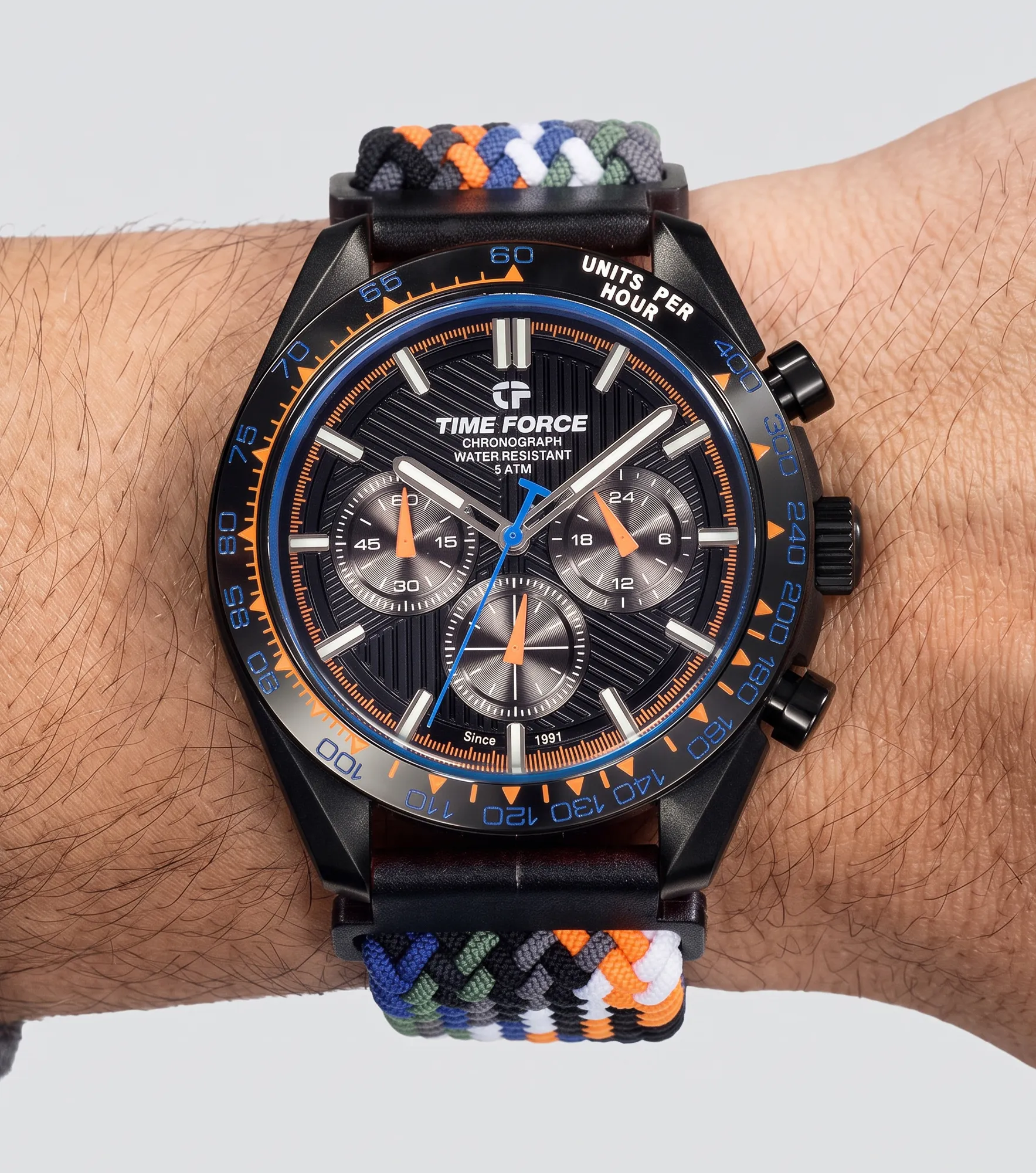 Reloj Time Force Coolwake Controlado Correa 134667 NJ