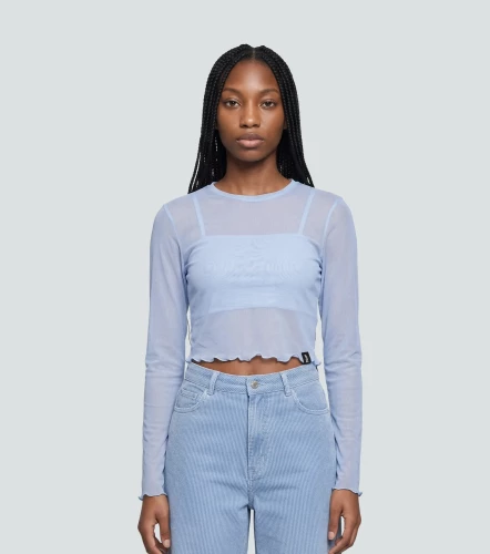 Belen Blusa Slim Fit En Mesh Bipack TyperAZ