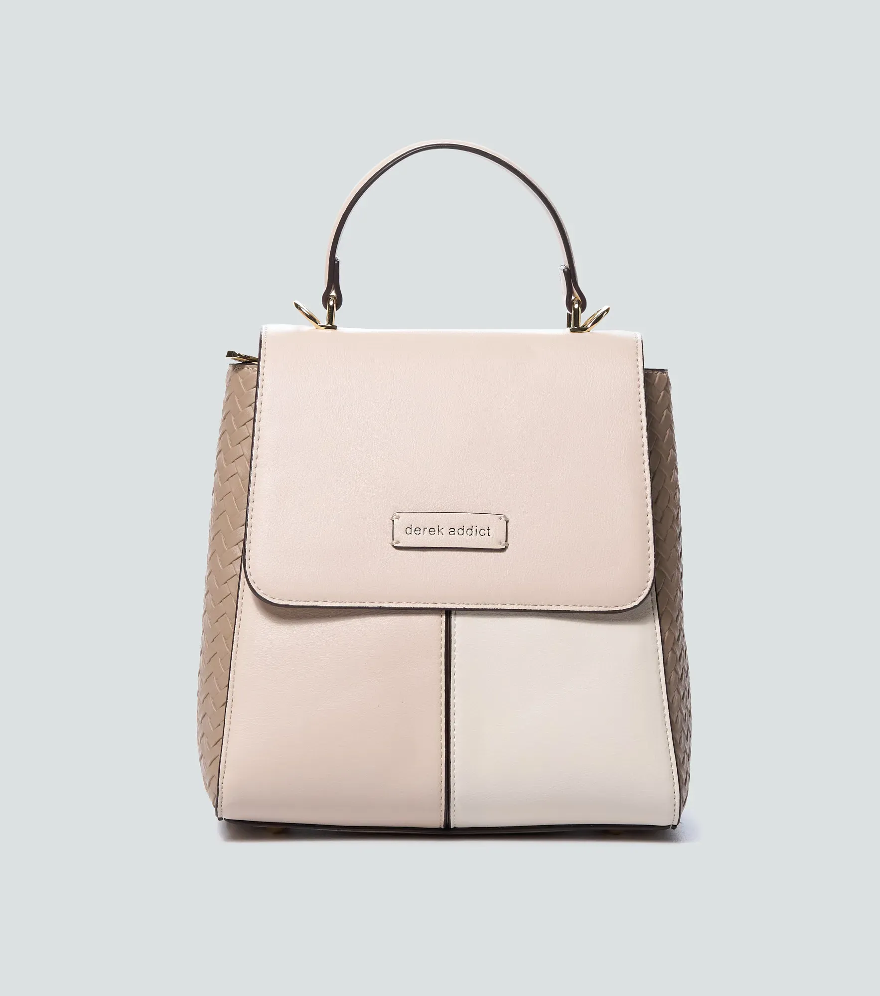 Bolso Mini Bandolera Vertical Con Asa Superior Derek 838270 BG