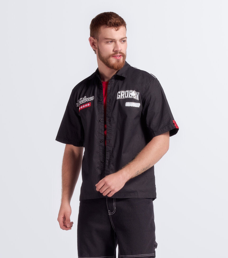 Brais Camisa Resort Regular Masculina Groggy 832302 NG