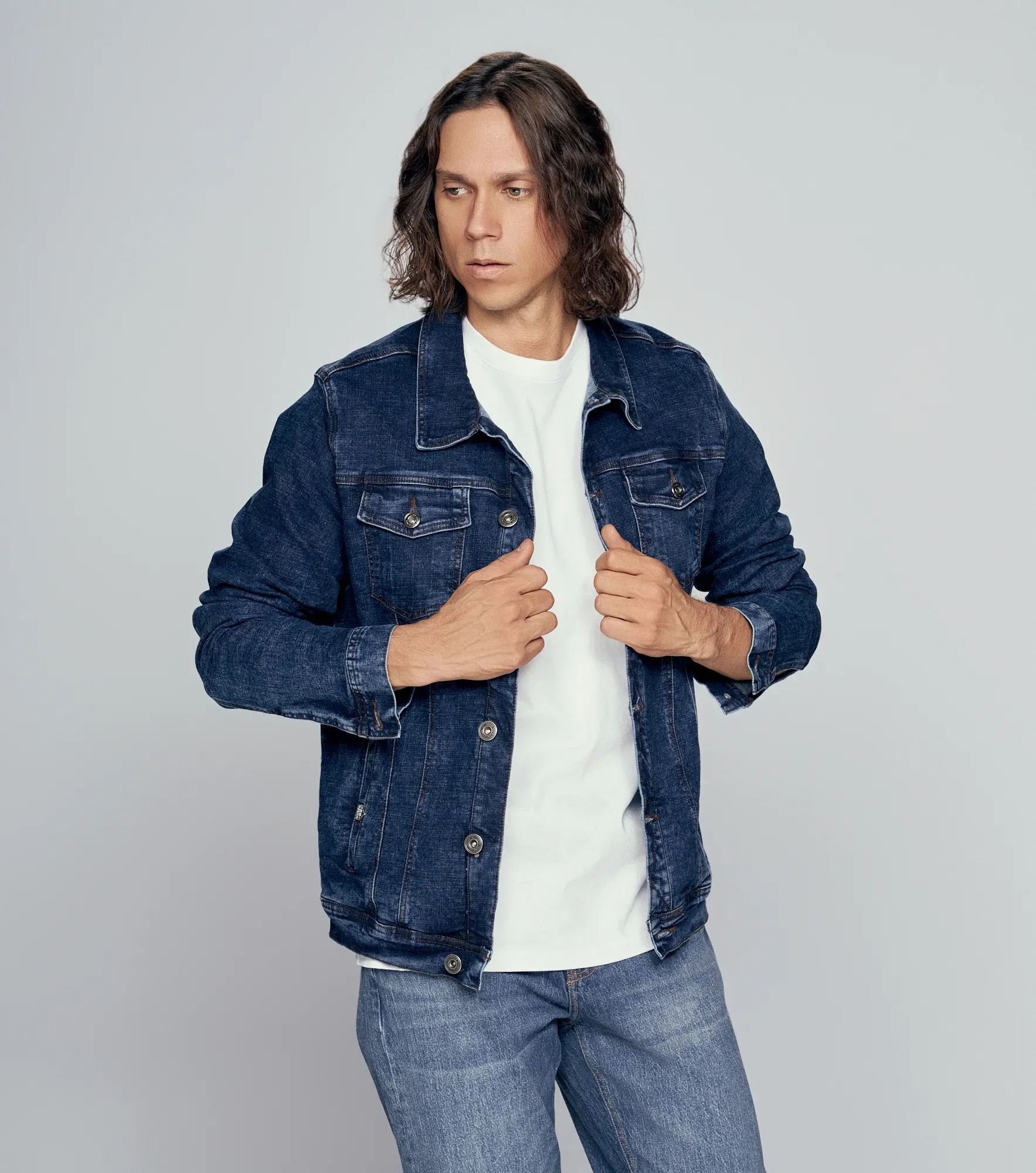 Chaqueta Para Hombre Managa Larga Unser 831763 AZ