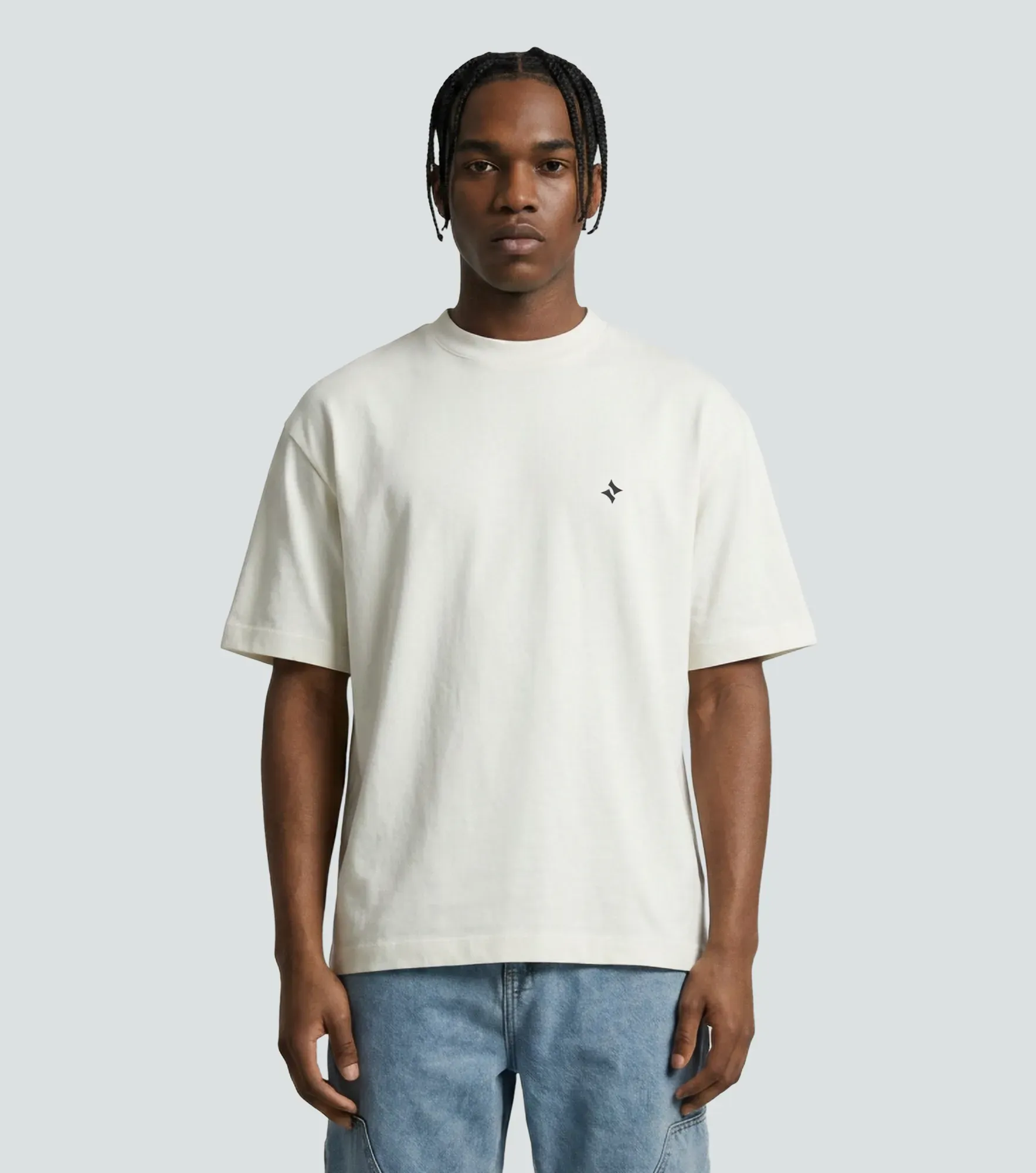 Ian T Shirt Oversize Con Estampado Typer 838755 BH