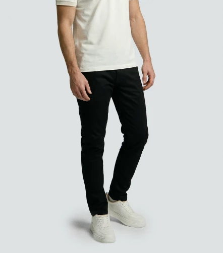 Iron Erick Pantalon En Drill Comfort Unicolor UnserNG