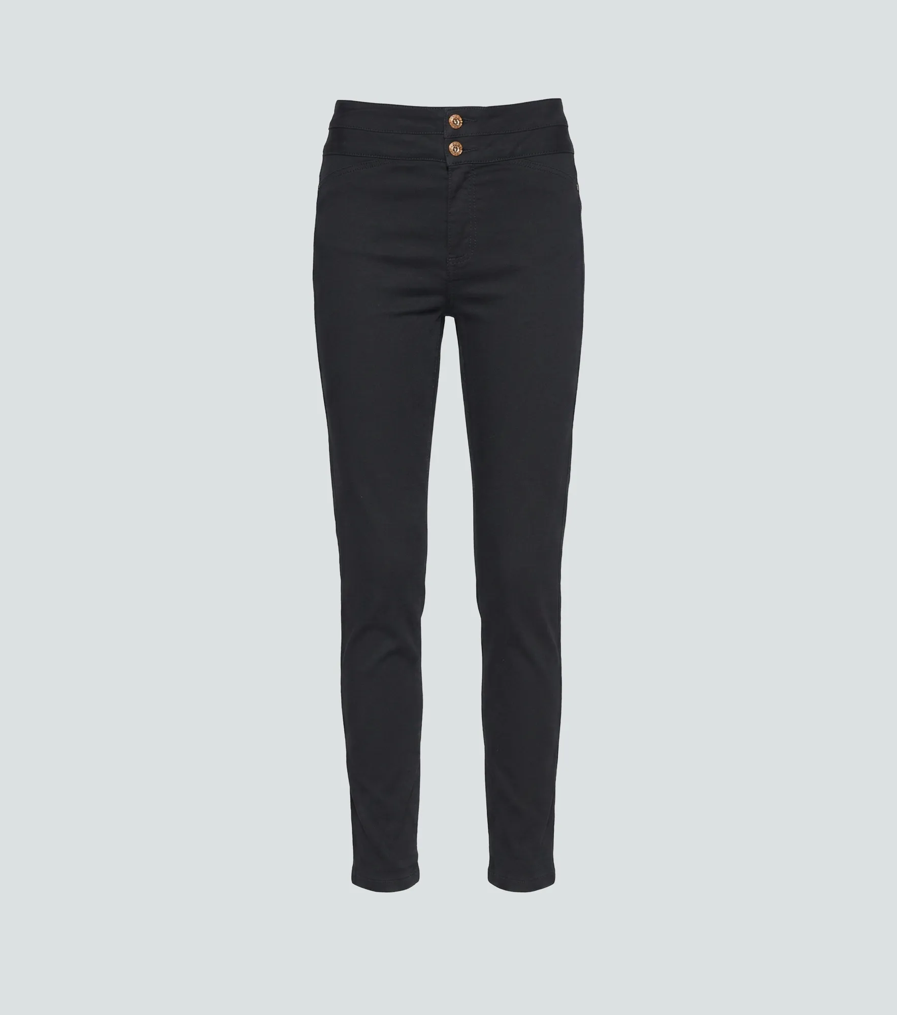 Jean Para Mujer Con Corte En Pretina Bota Skinny Derek 812068 NG