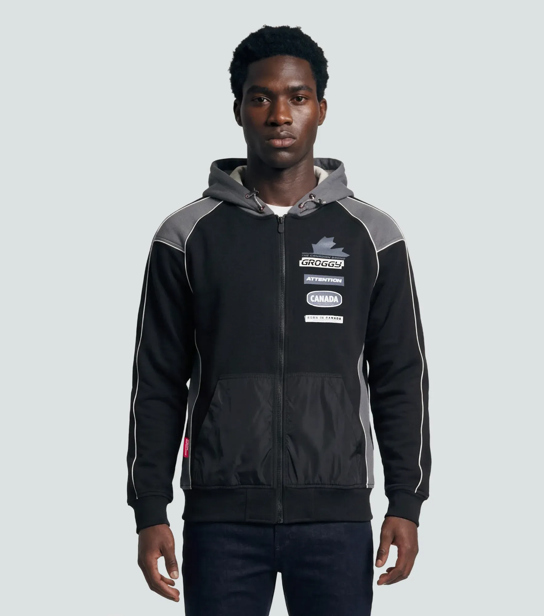 London Zipper Hoddie Masculino GroggyCR