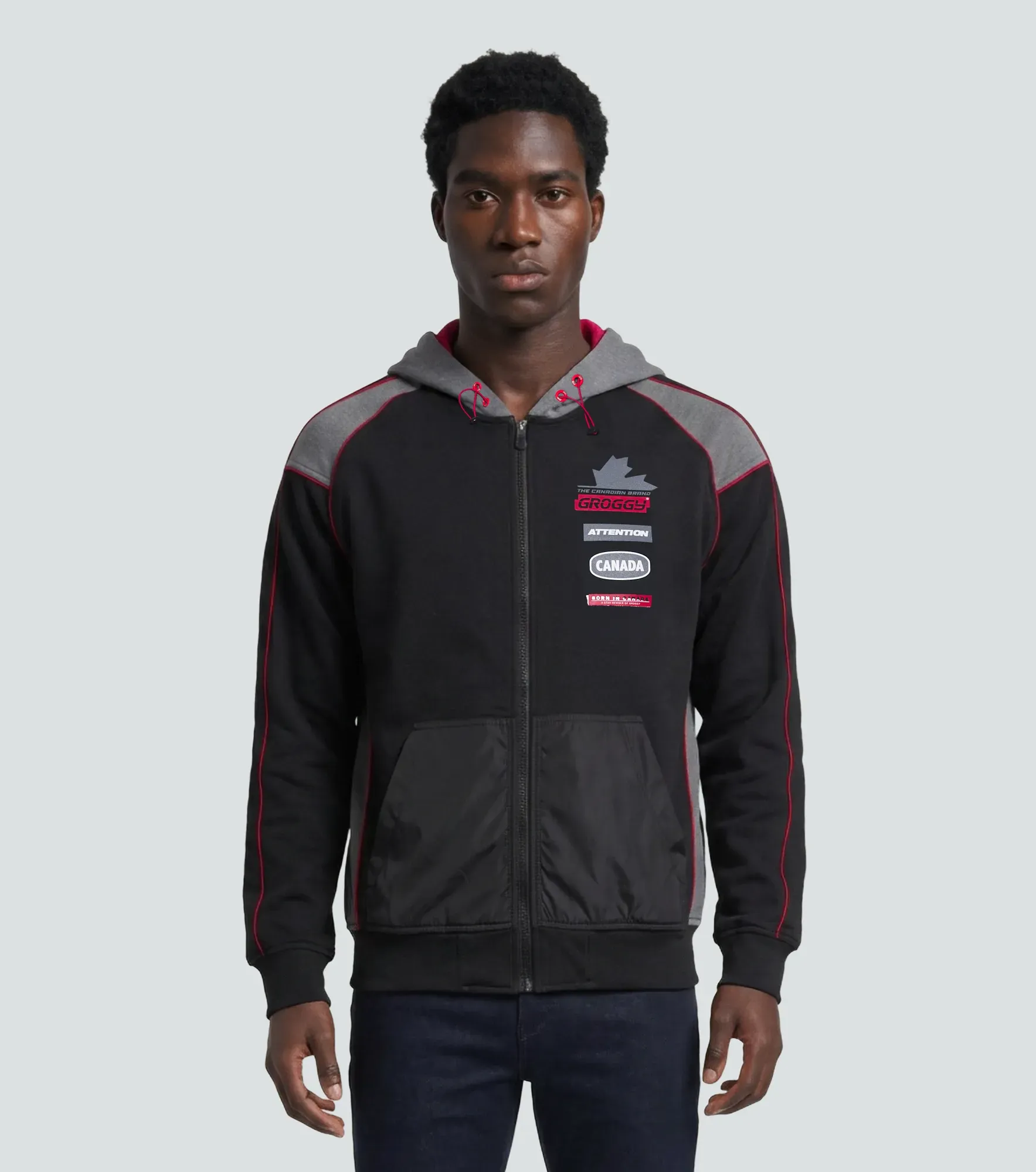 London Zipper Hoddie Masculino GroggyRJ