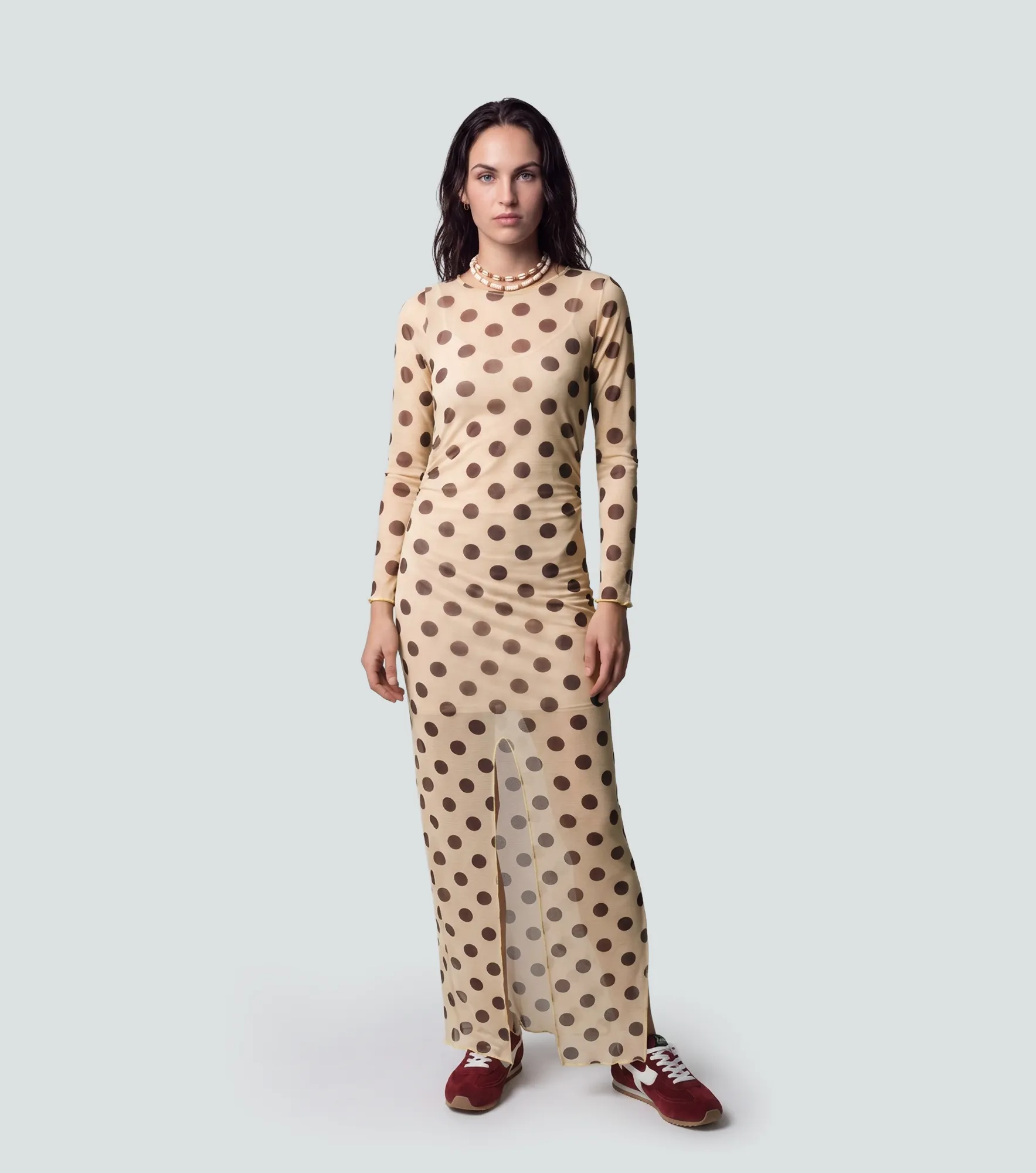 Mila Vestido Slim Fit En Mesh TyperAM