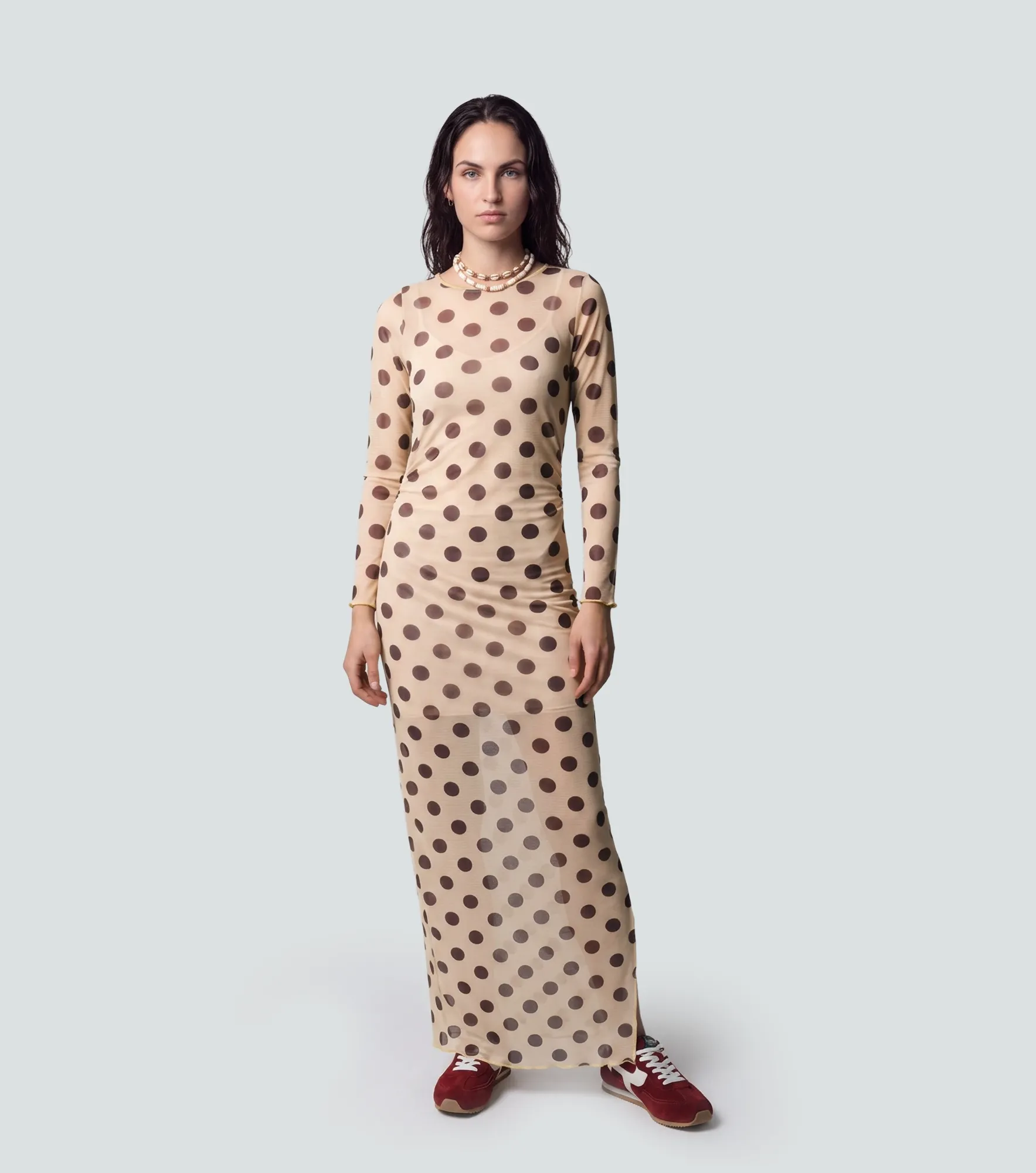 Mila Vestido Slim Fit En Mesh TyperAM