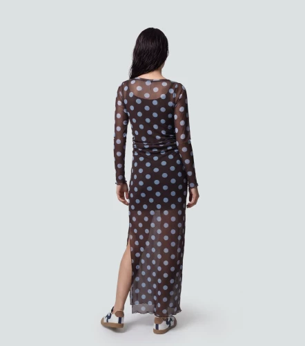 Mila Vestido Slim Fit En Mesh TyperCF