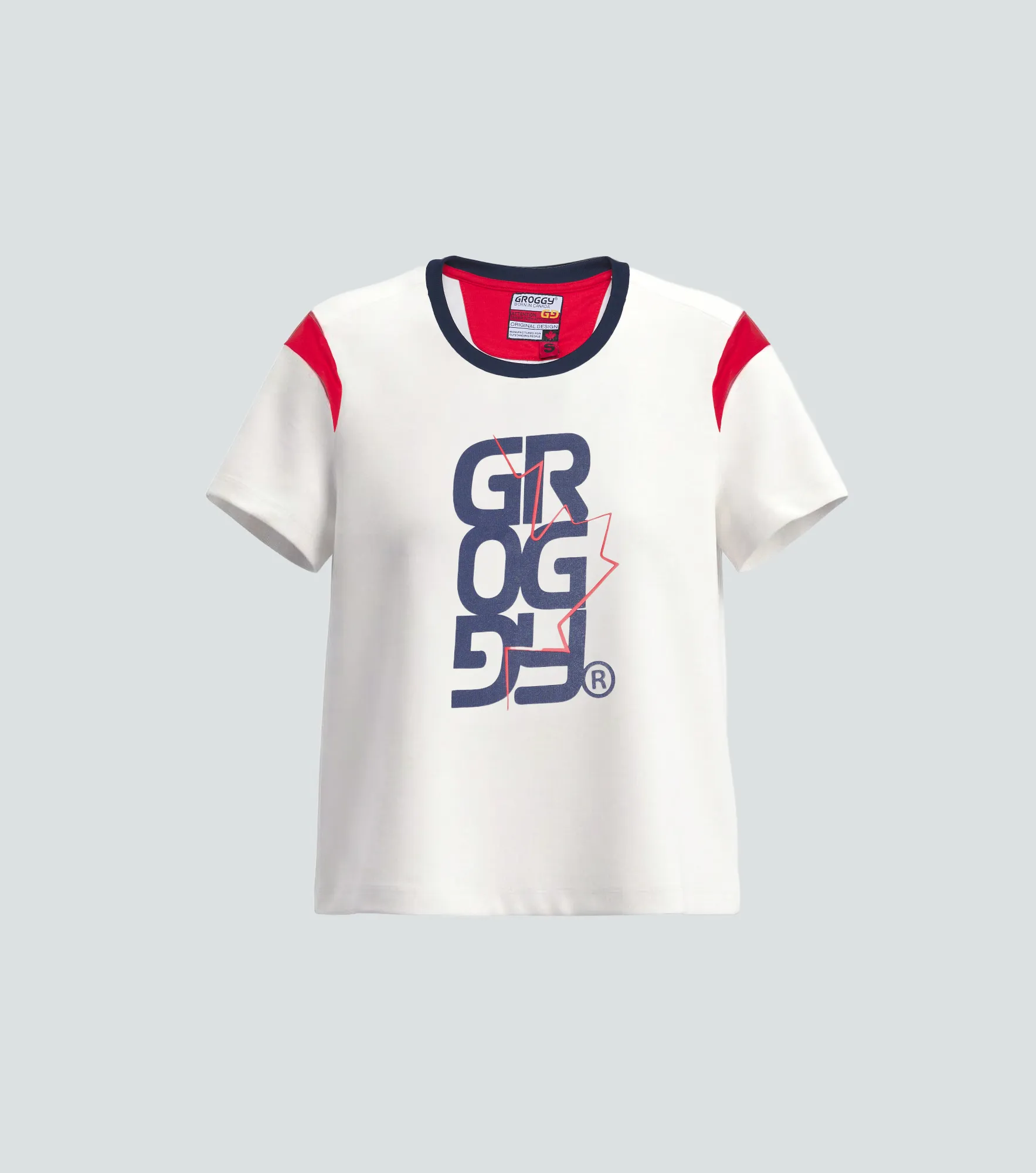 Prisha T Shirt Slim Femenina Groggy 835423 CR