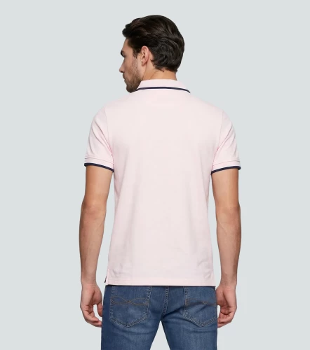 Slim Julian Polo Unicolor Con Bordado UnserRS