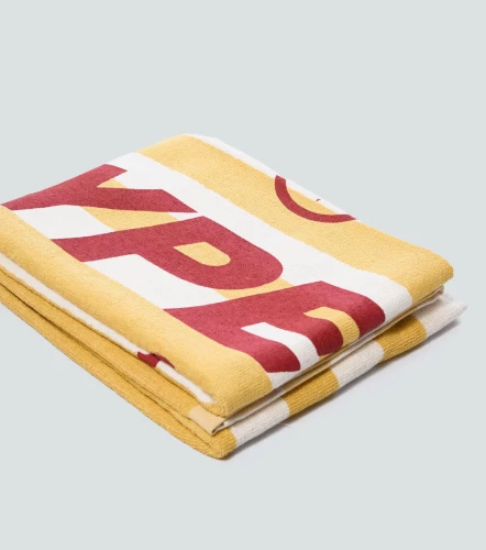 Obbi Toalla De Rayas Con Estampado TyperAM